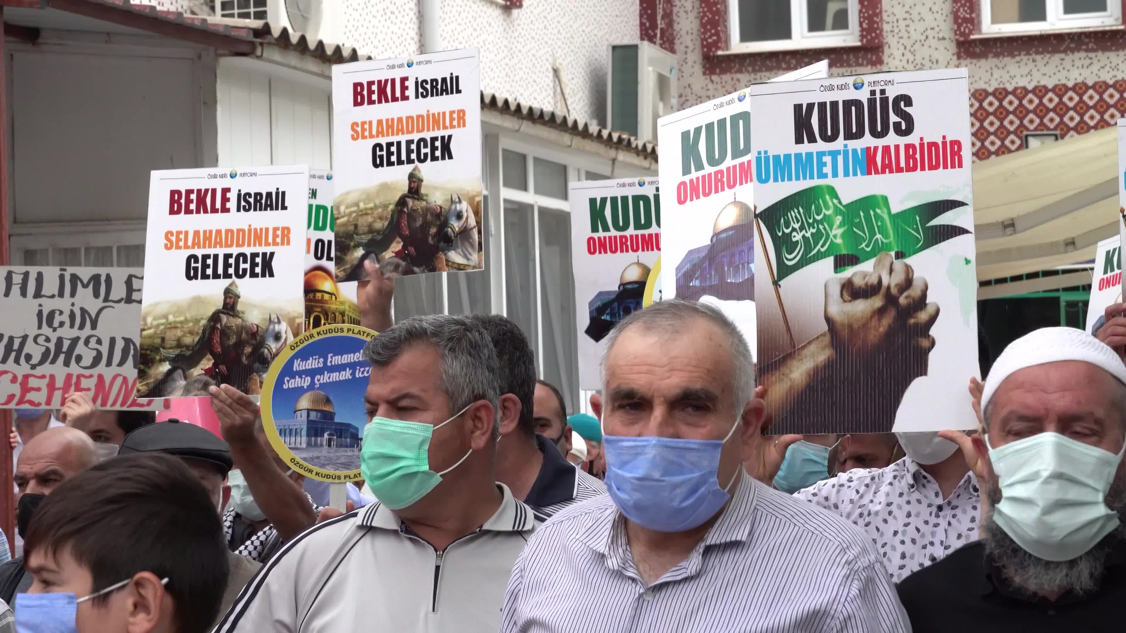 Demonstration in support of Palestine in Turkey