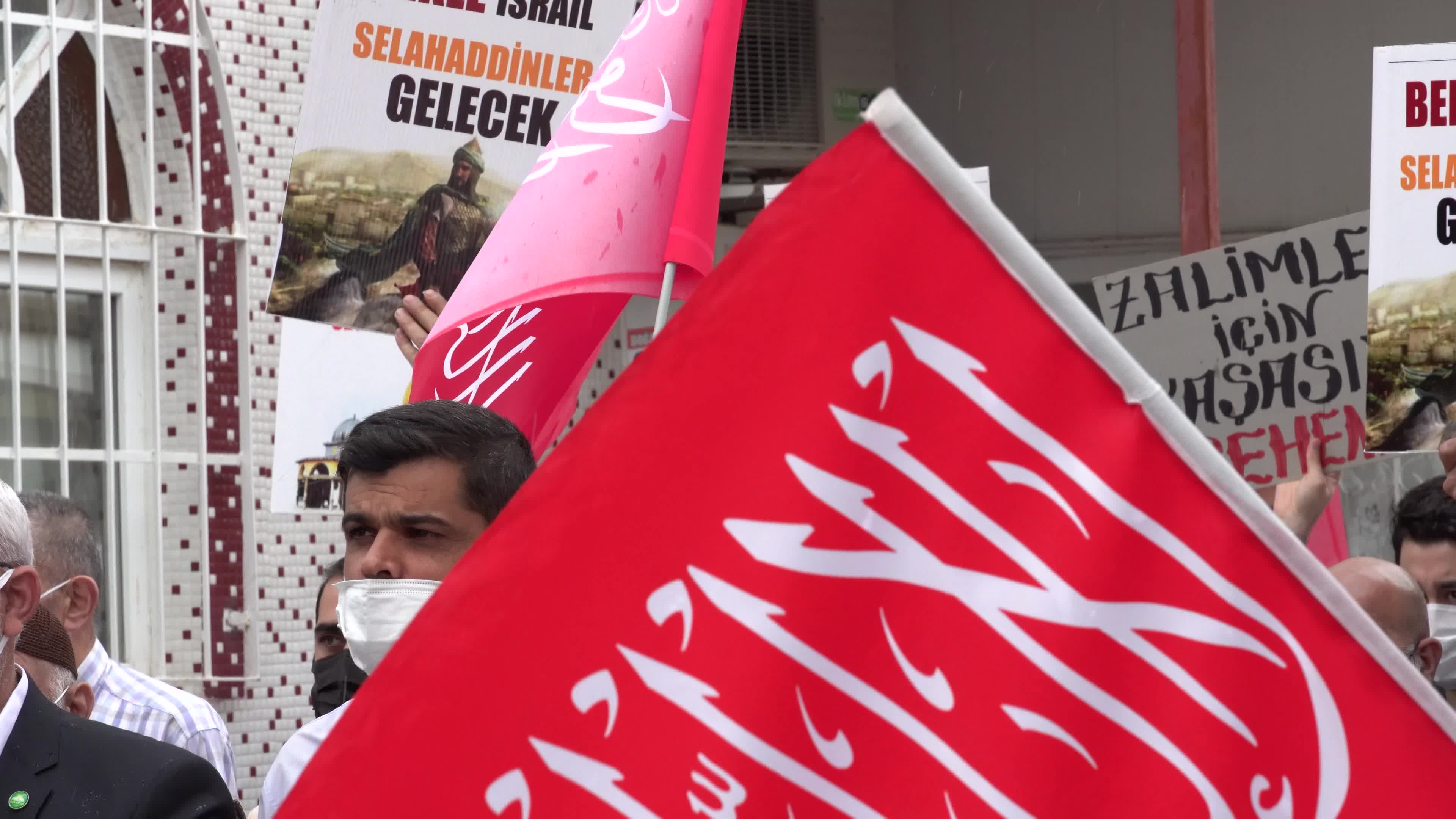 Demonstration in support of Palestine in Turkey