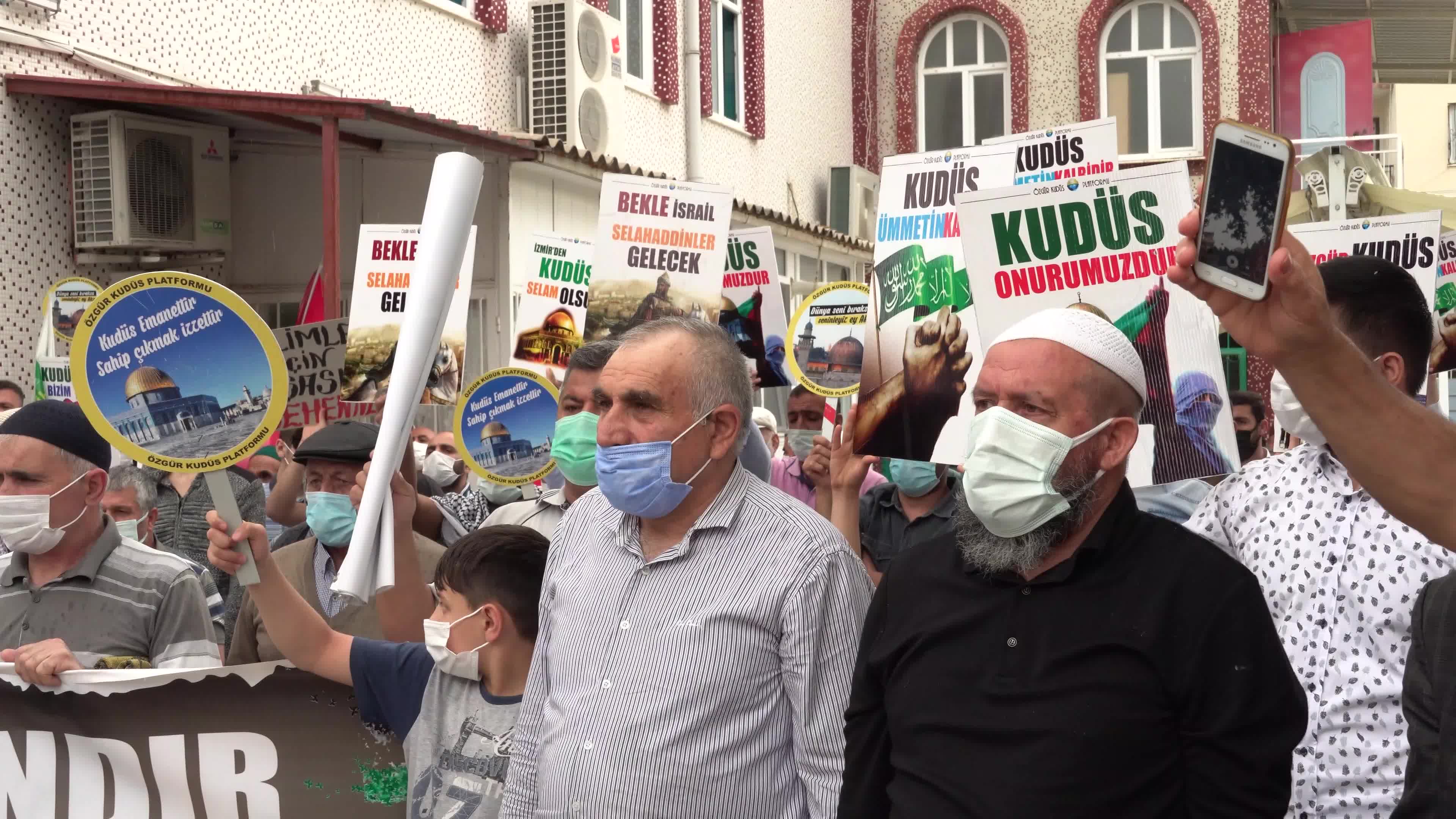 Demonstration in support of Palestine in Turkey