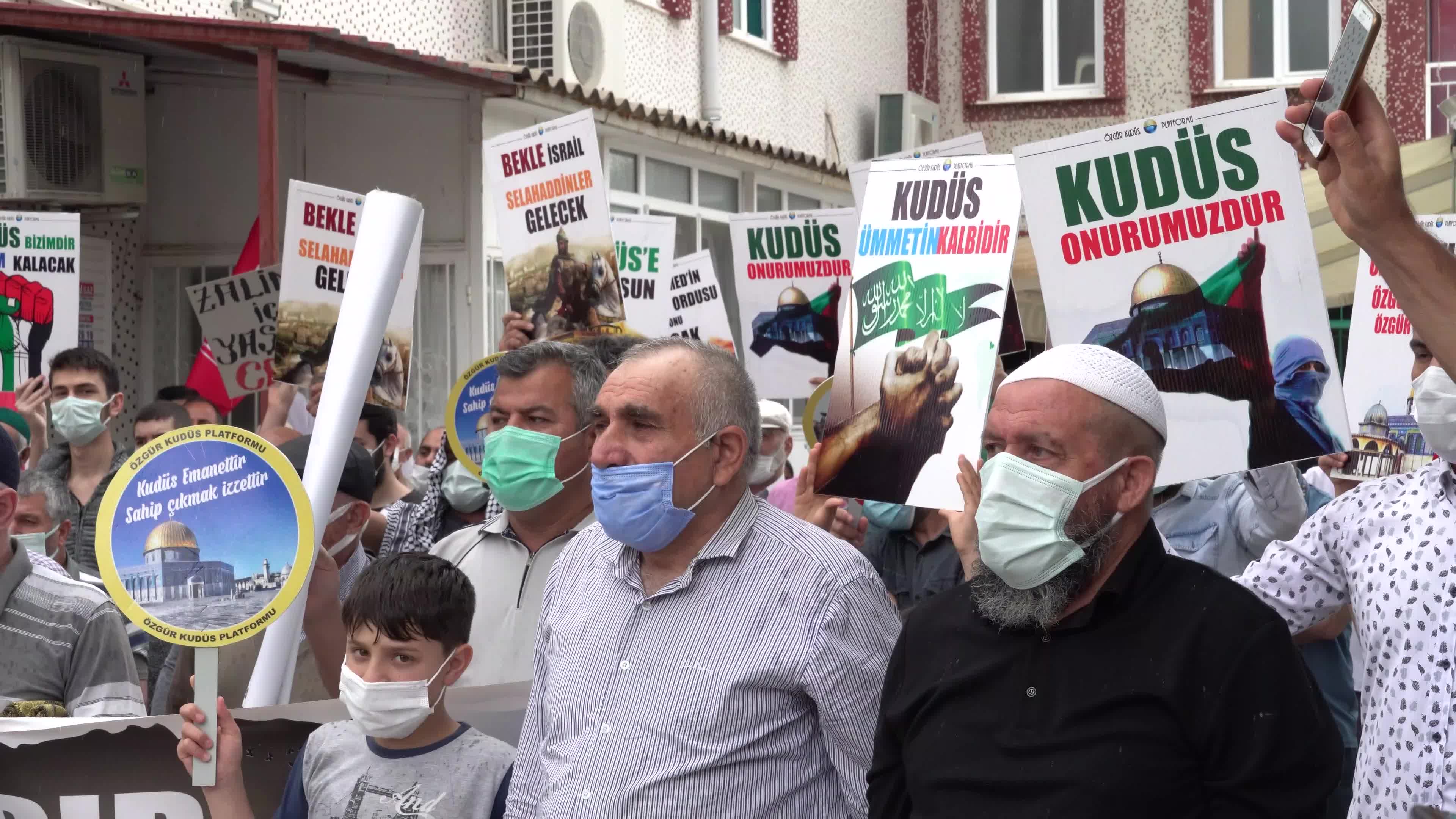 Demonstration in support of Palestine in Turkey