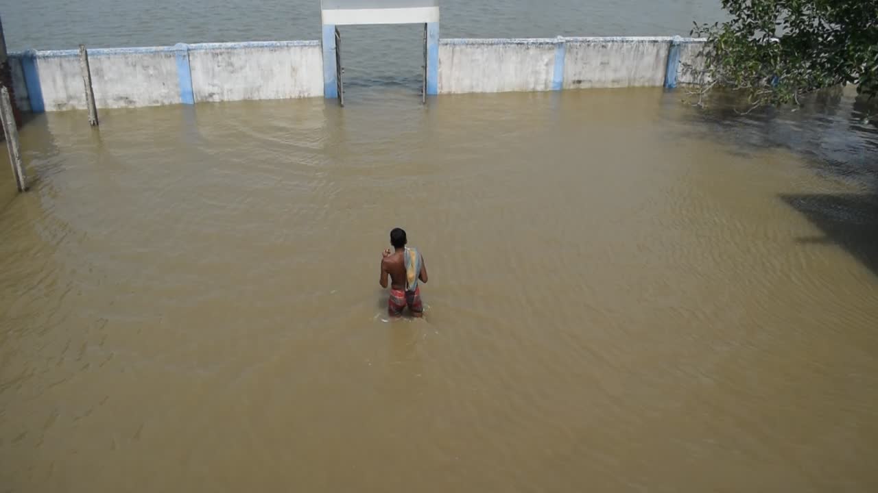 Aftermath of cyclone Yaas in West Bengal