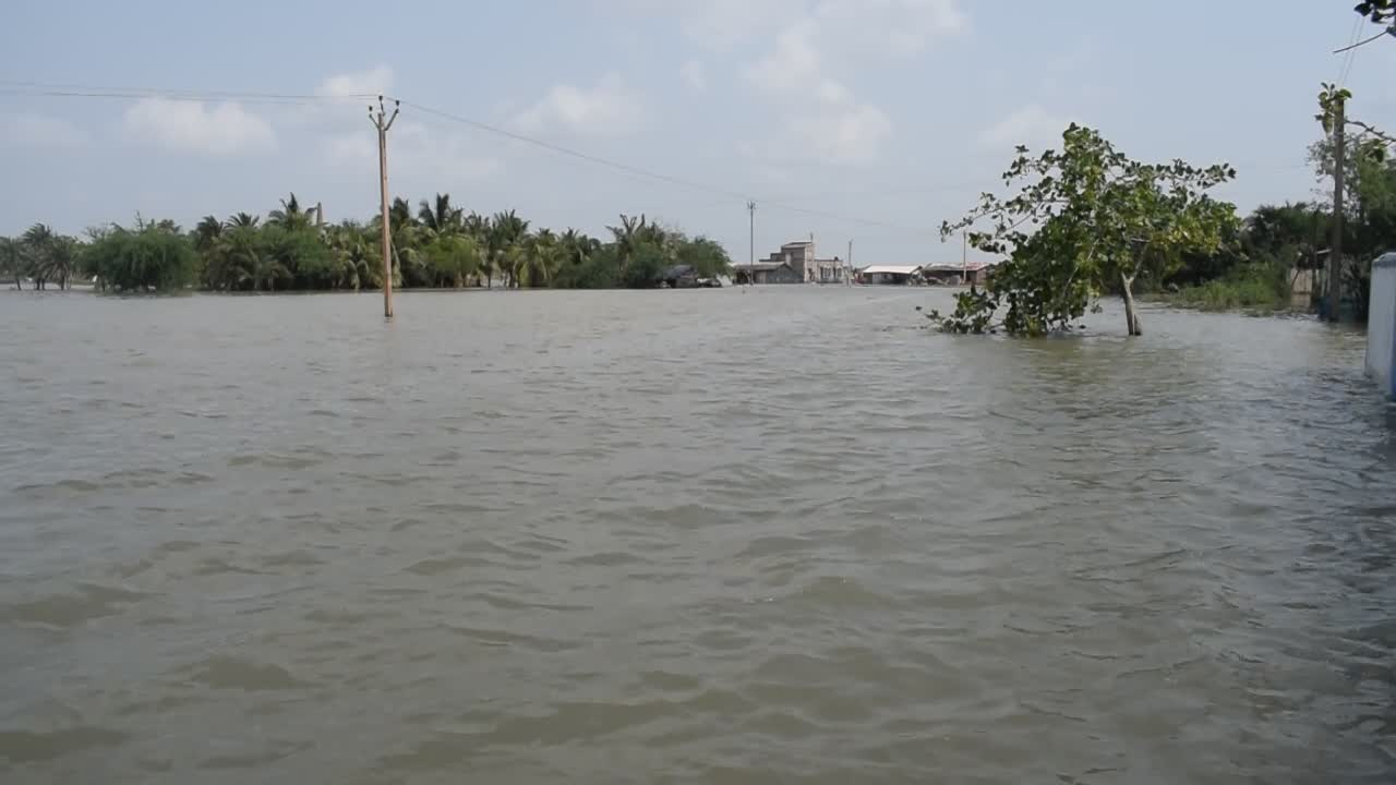 Aftermath of cyclone Yaas in West Bengal