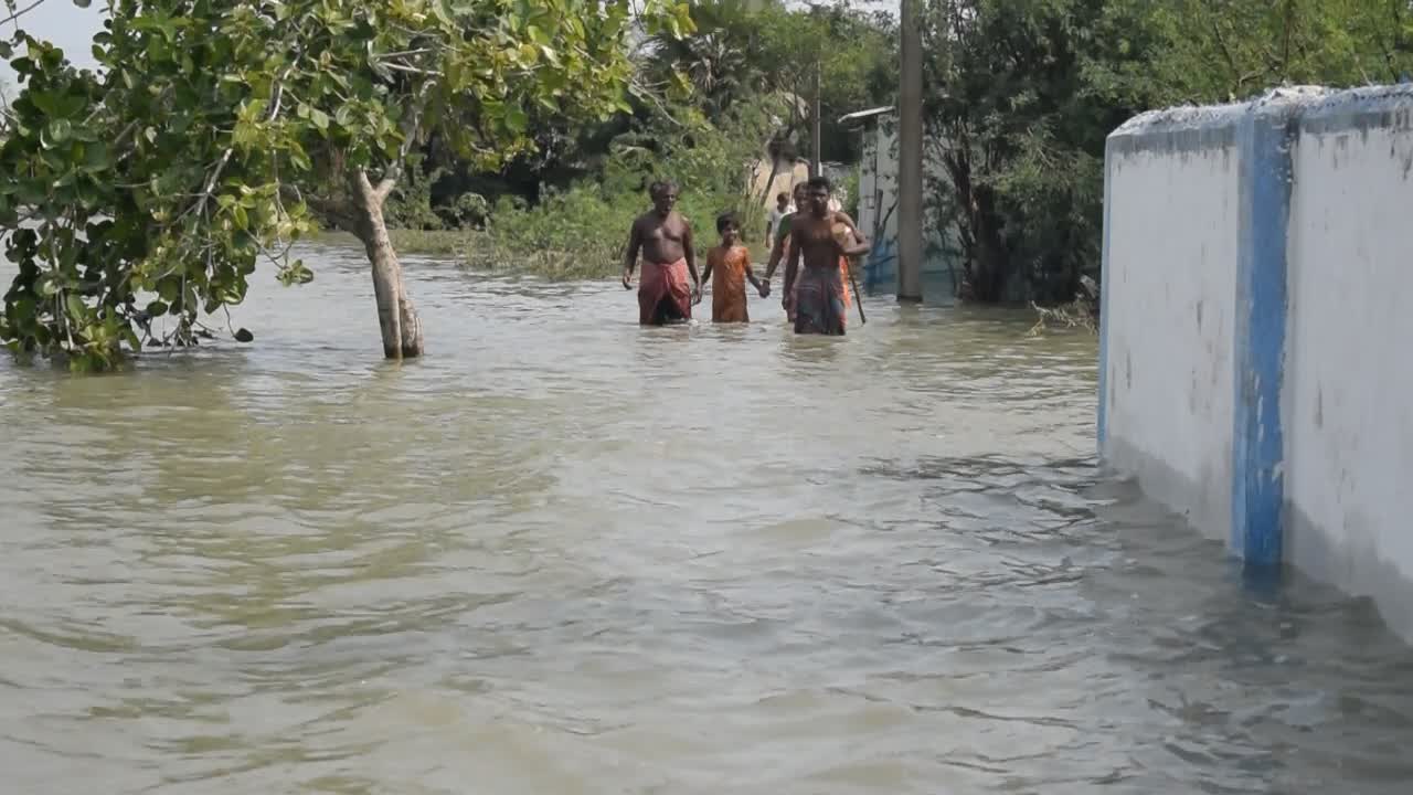 Aftermath of cyclone Yaas in West Bengal