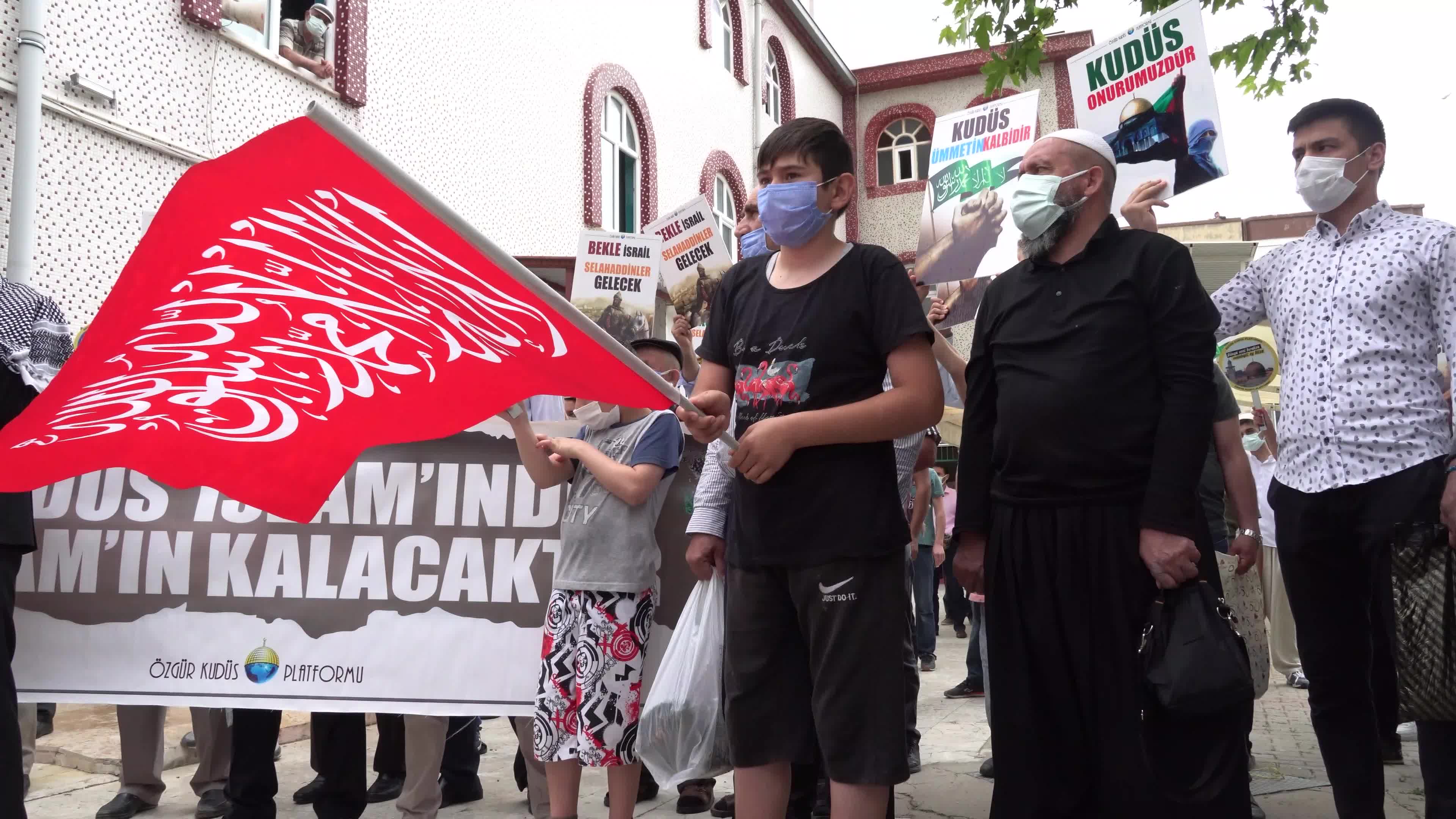 Demonstration in support of Palestine in Turkey