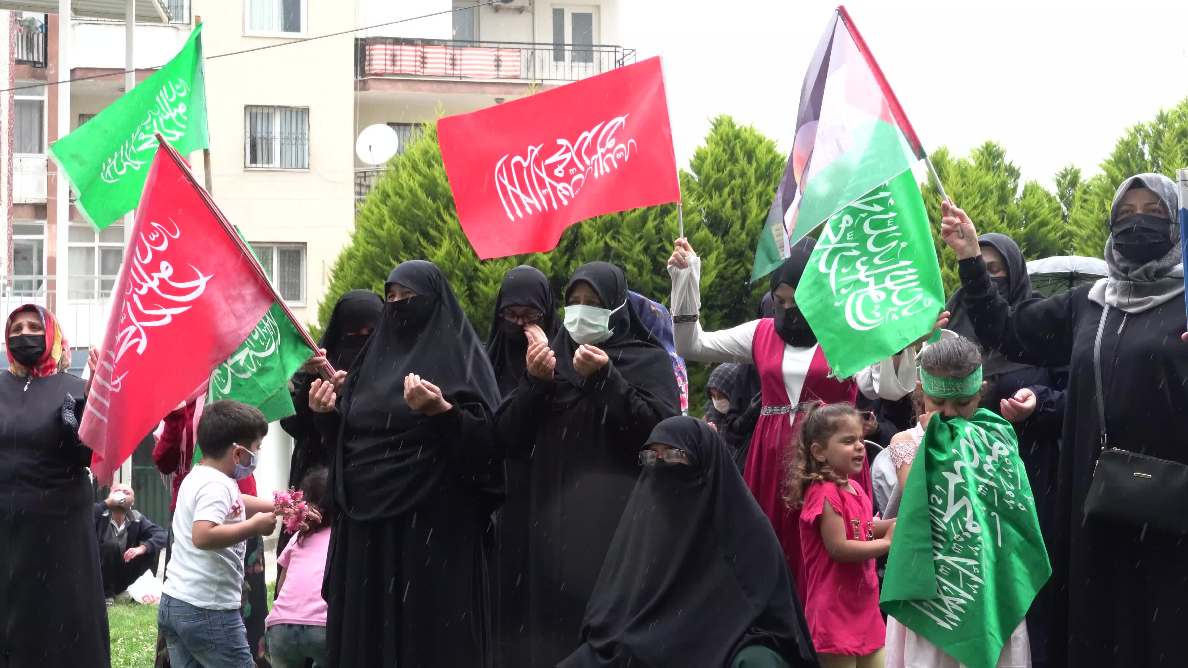 Demonstration in support of Palestine in Turkey
