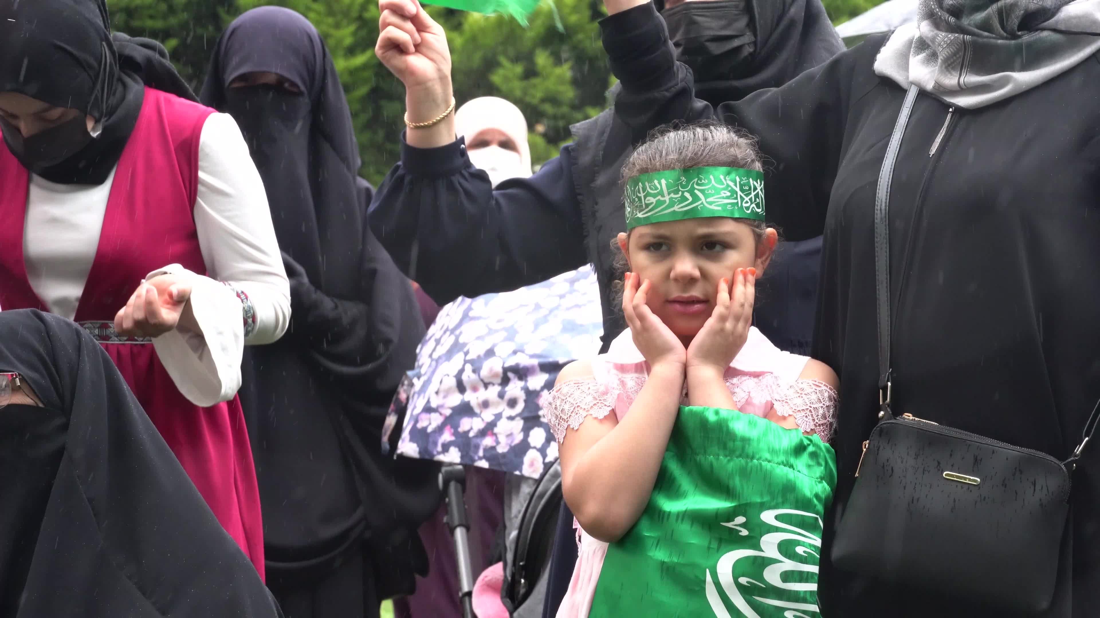 Demonstration in support of Palestine in Turkey