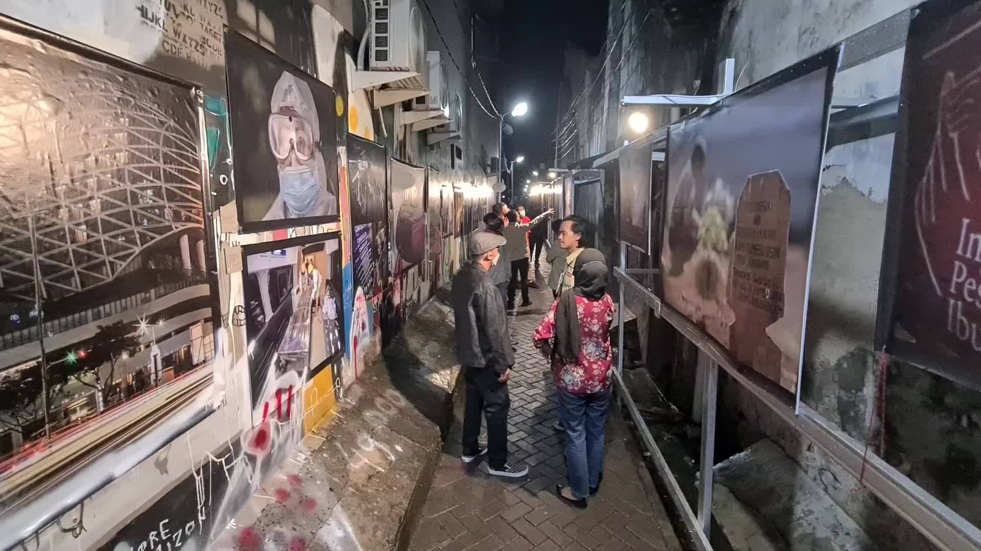 Photo Exhibition about Pandemic in Indonesia
