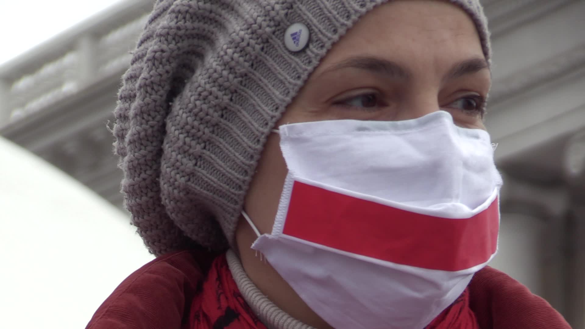 Rally of Solidarity with Belarusian anti-government movement In Ukraine