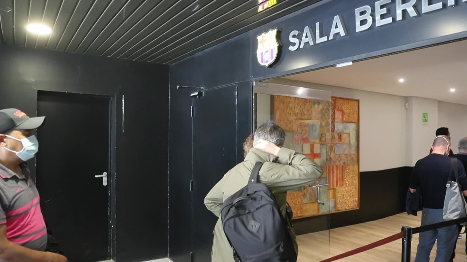 Camp Nou Opens As A Vaccination Point Against Covid-19