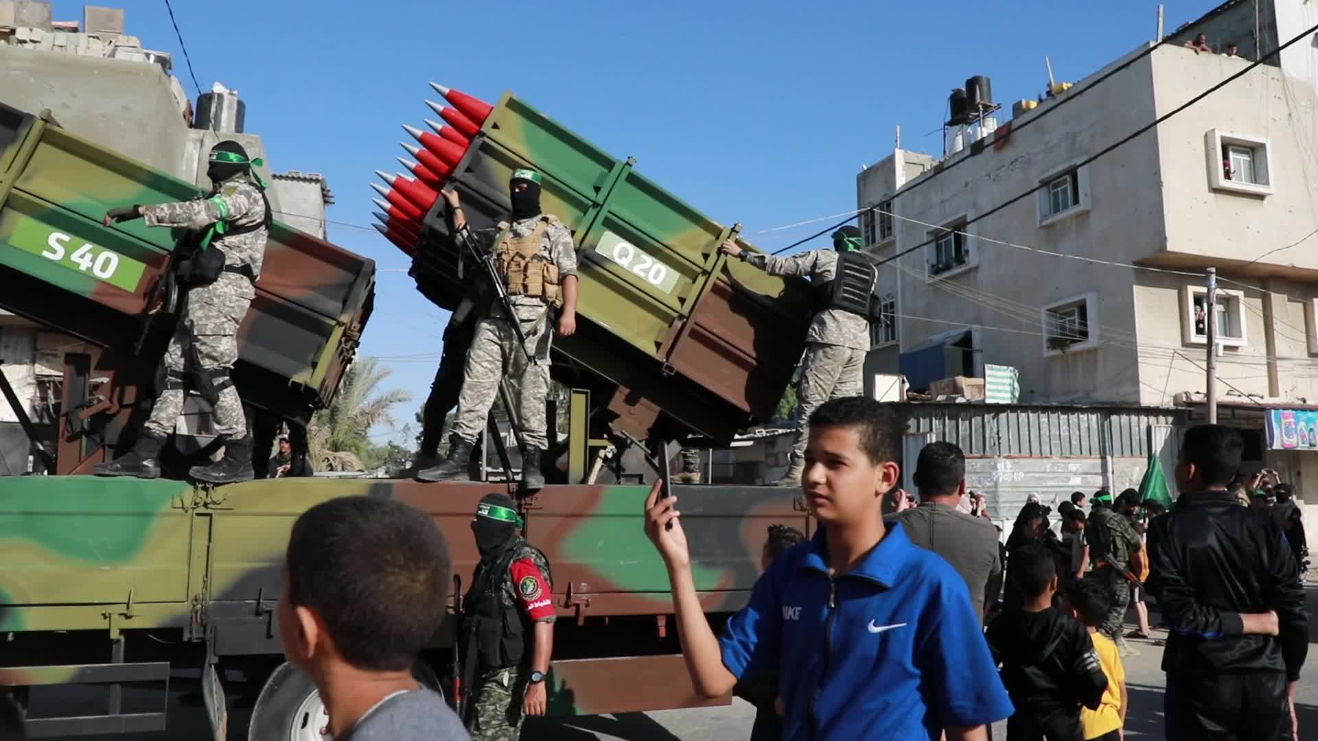 Anti-Israel rally in Gaza