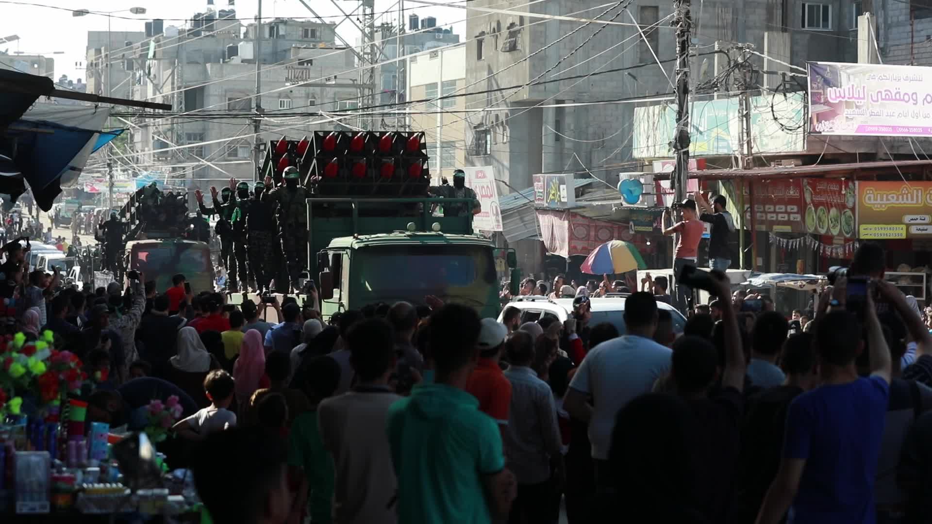 Anti-Israel rally in Gaza