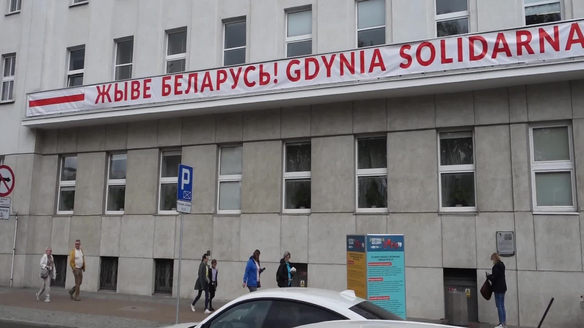 Gdynia Solidarity With Belarus Opposition, Poland