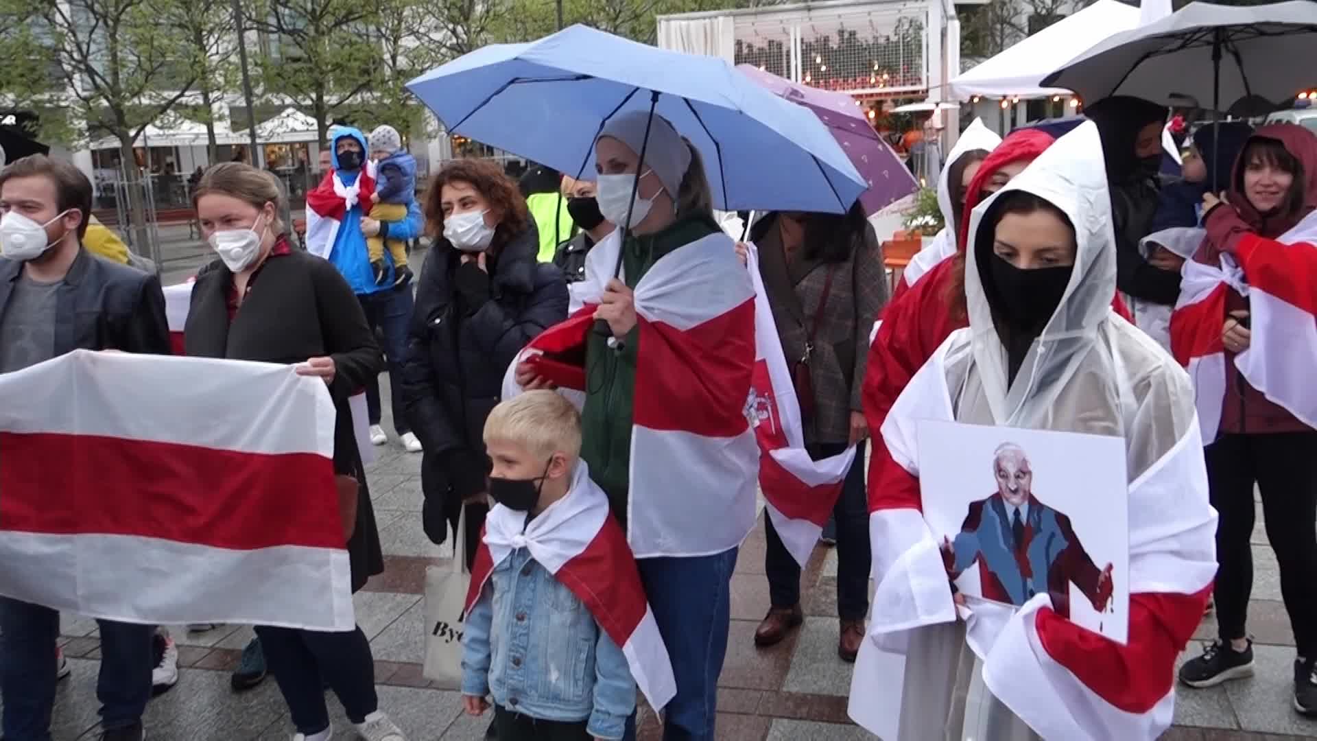 Scream For Belarus Rally In Sopot, Poland