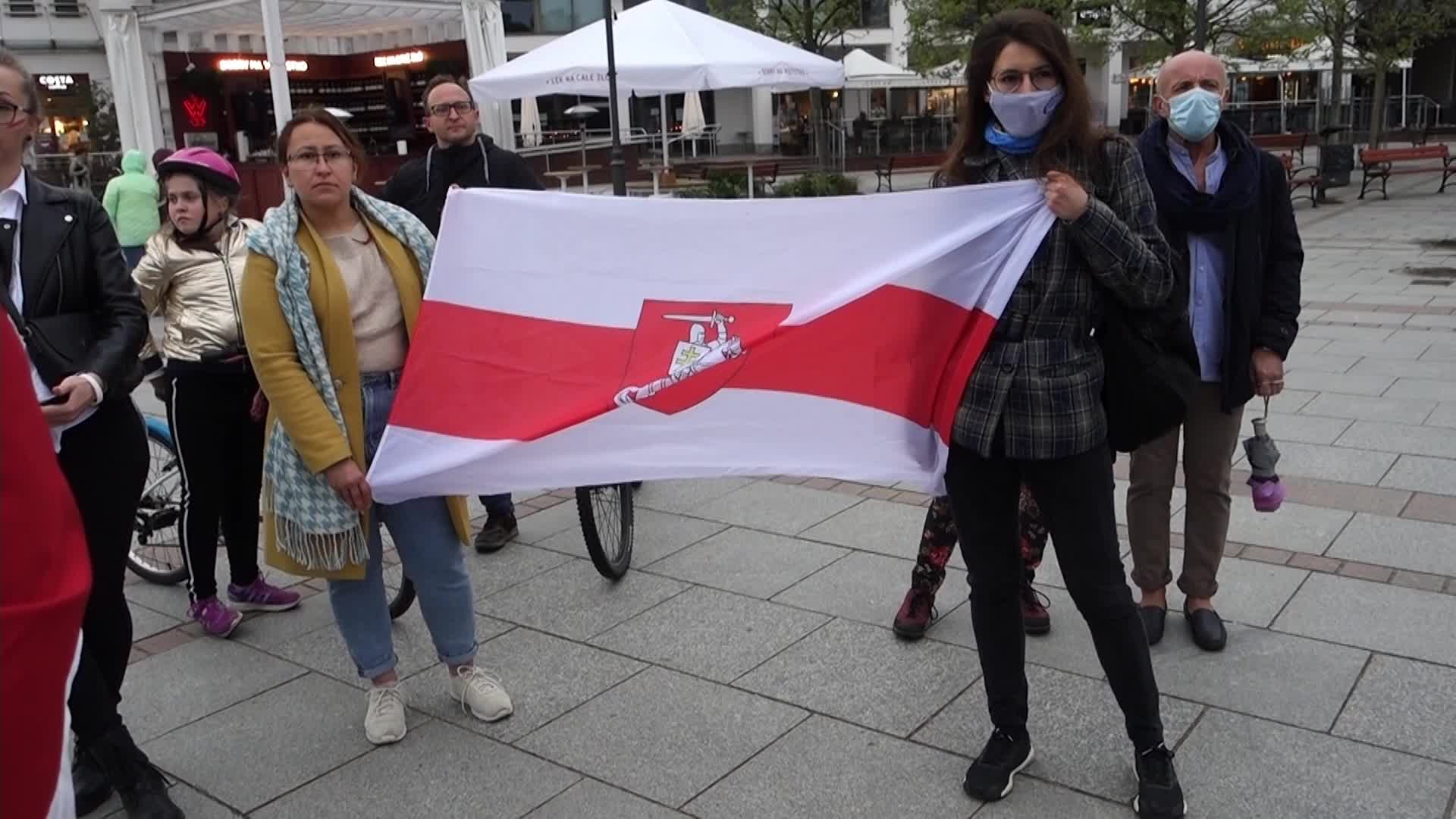 Scream For Belarus Rally In Sopot, Poland