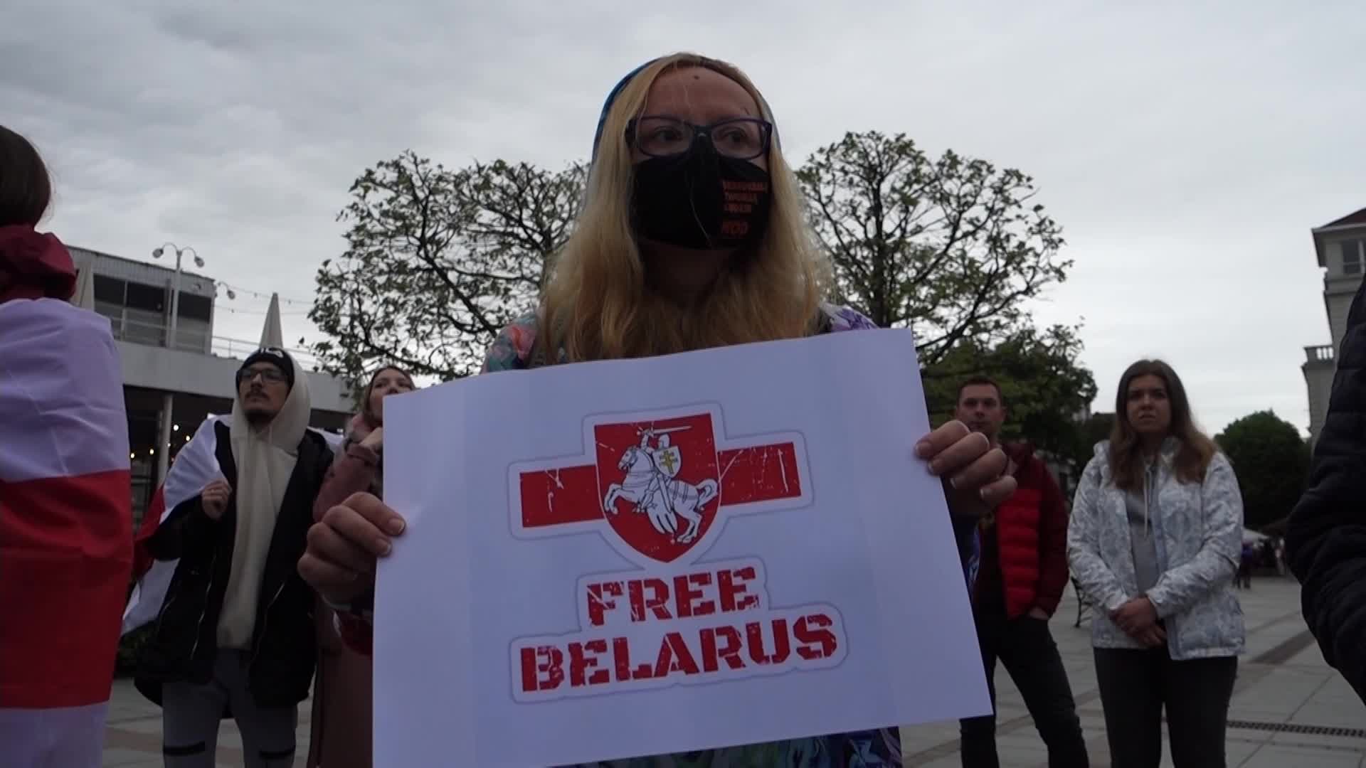Scream For Belarus Rally In Sopot, Poland