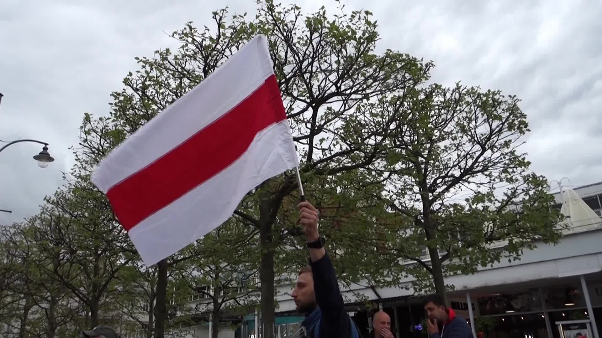 Scream For Belarus Rally In Sopot, Poland