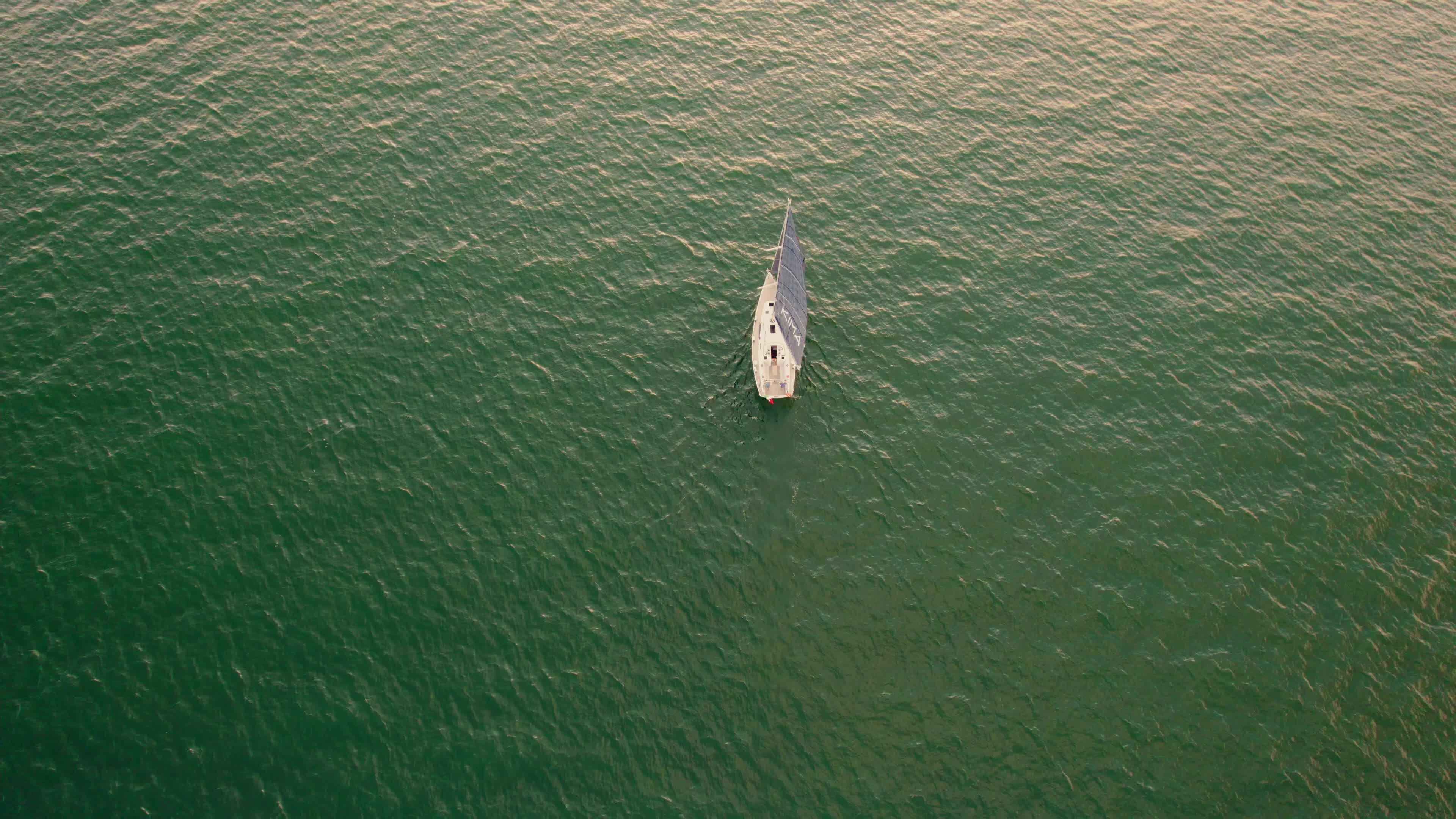 Drone View Of Chioggia, Italy During The Sunset