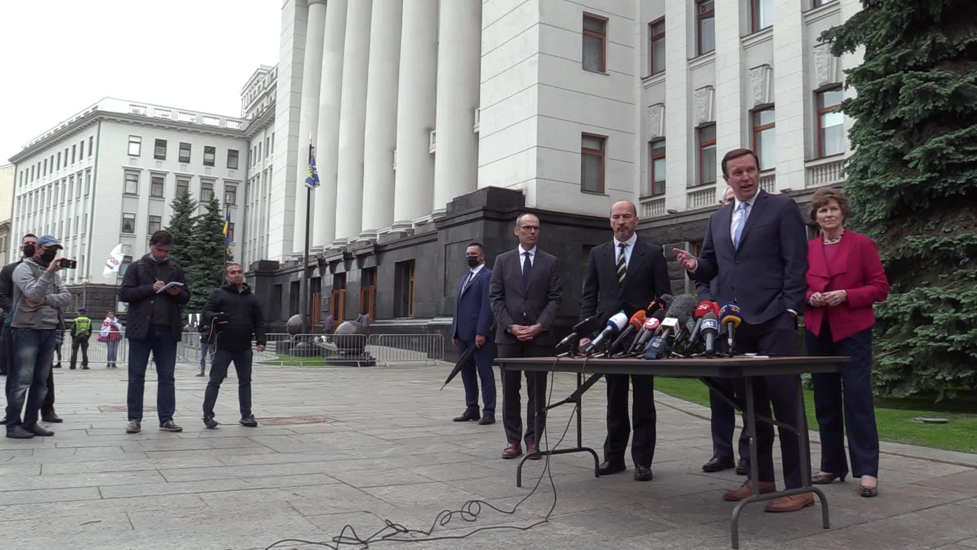Visit of the delegation of US Senators to Ukraine