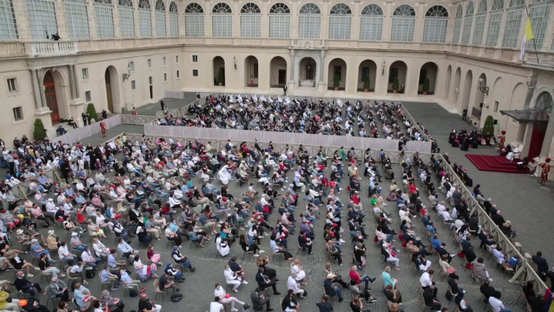 Pope Francis holds his General Weekly Audience