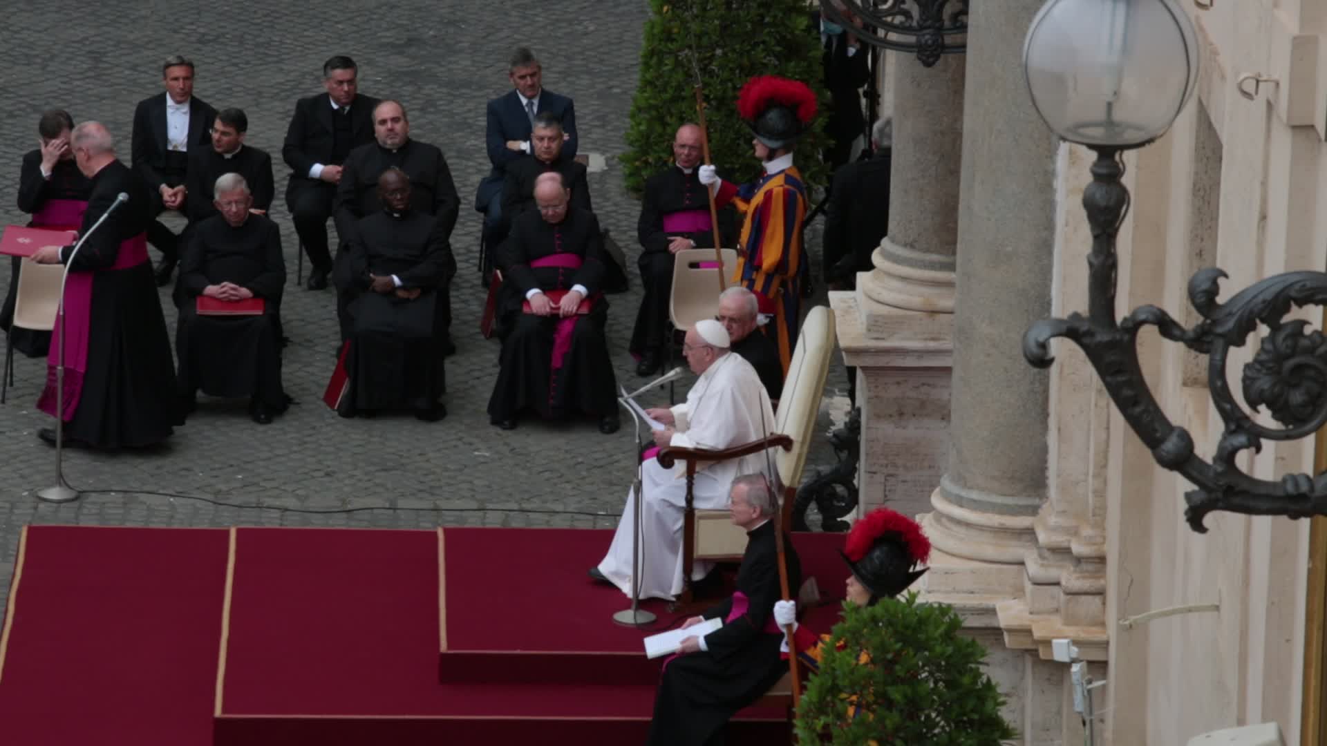 Pope Francis holds his General Weekly Audience