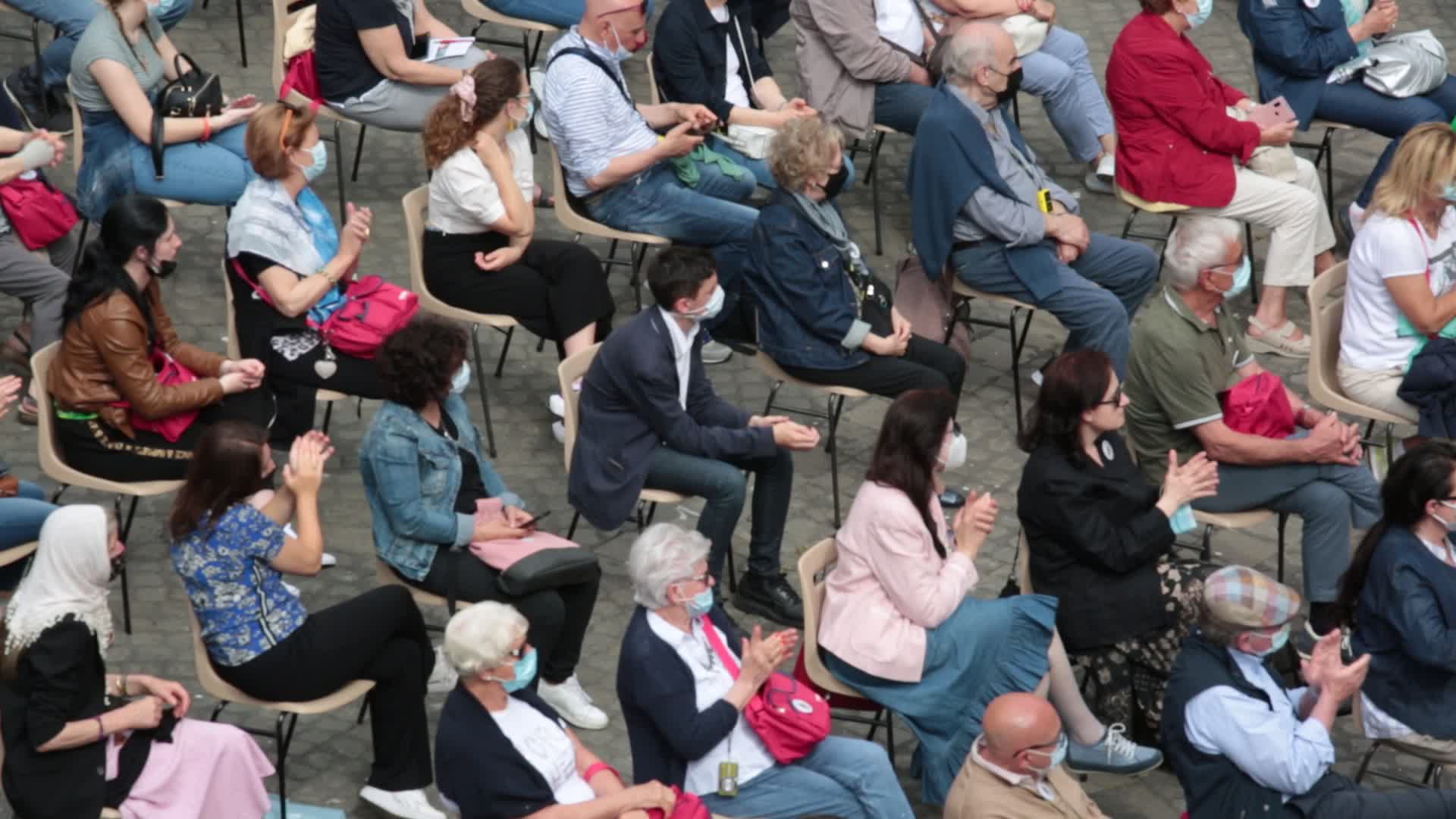 Pope Francis holds his General Weekly Audience