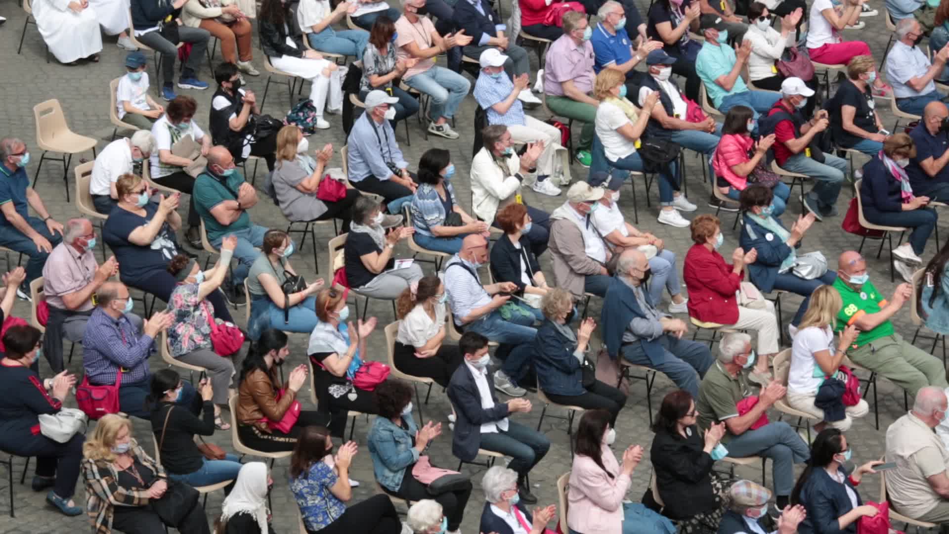 Pope Francis holds his General Weekly Audience