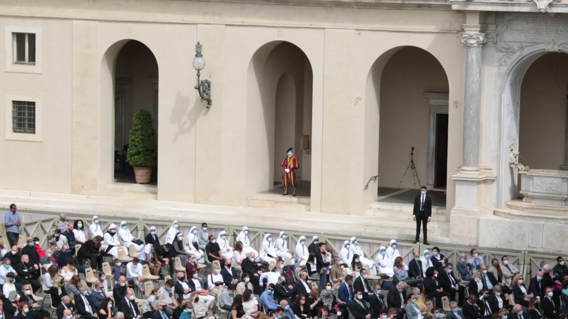 Pope Francis holds his General Weekly Audience