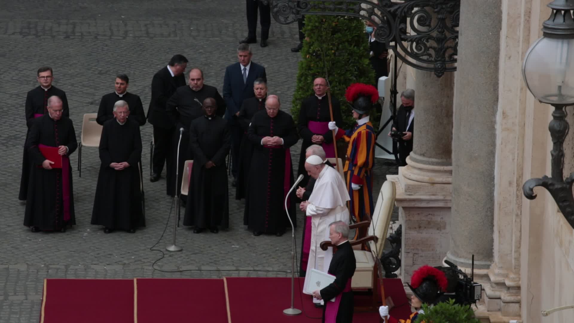 Pope Francis holds his General Weekly Audience