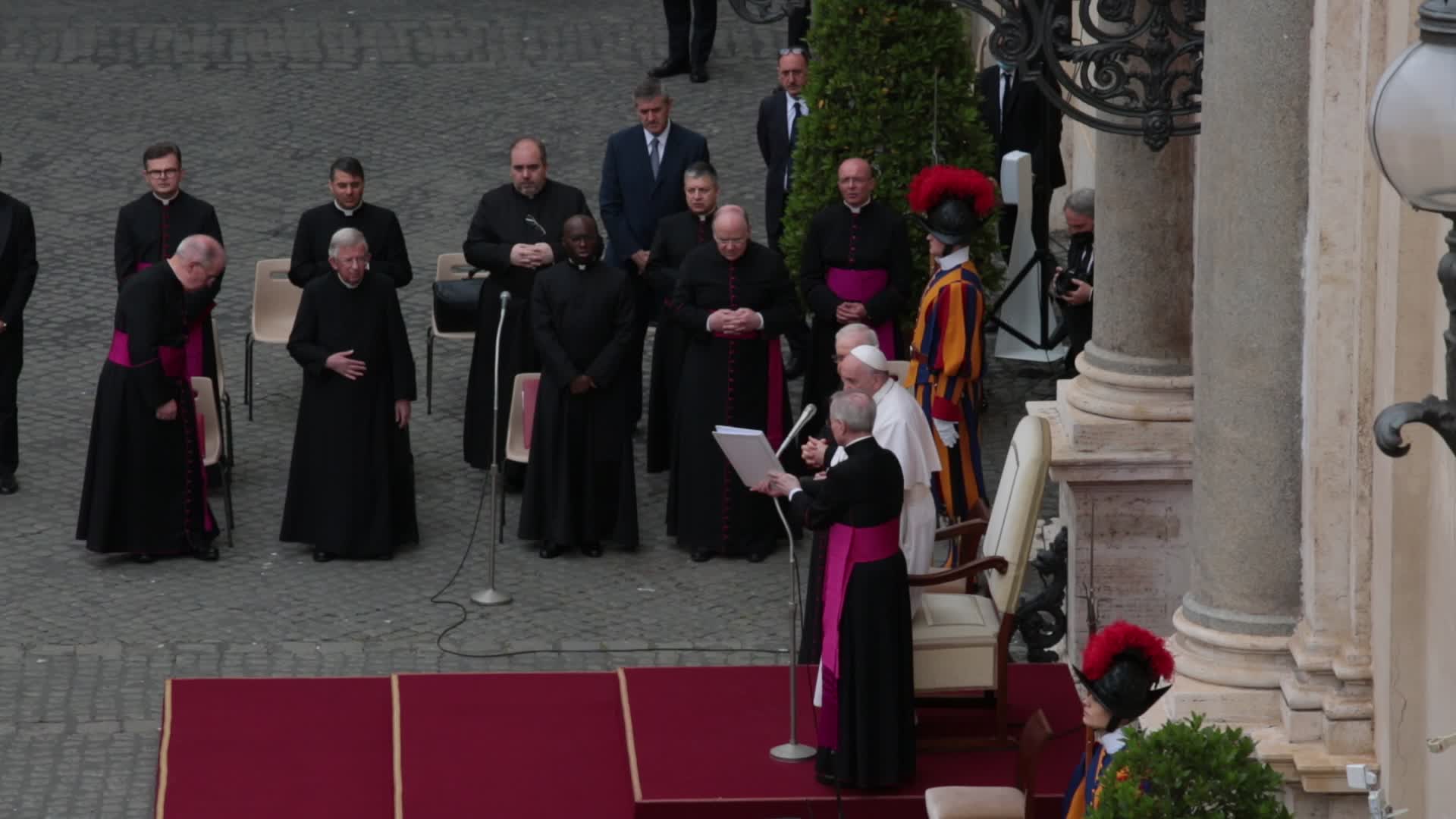 Pope Francis holds his General Weekly Audience