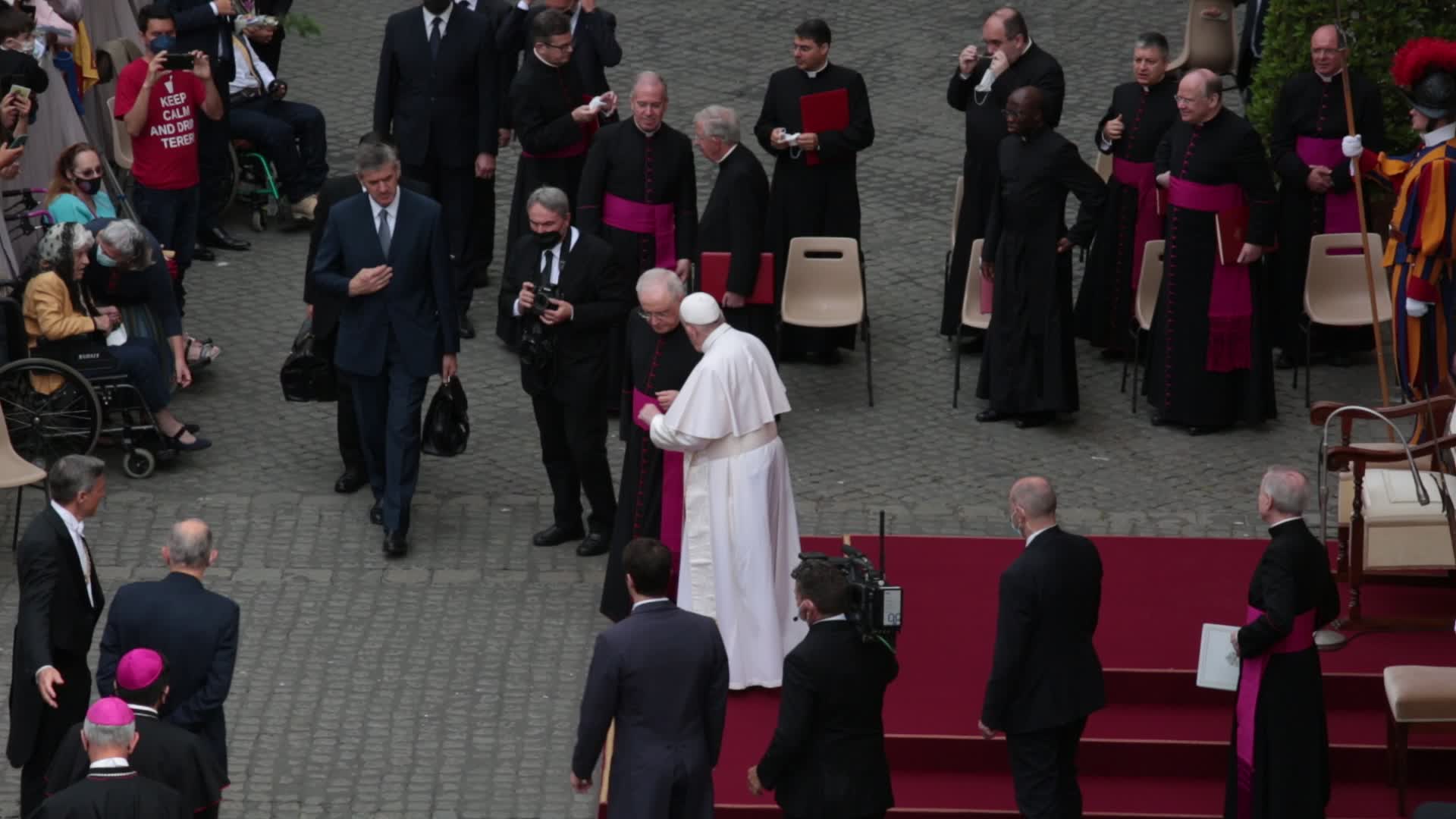 Pope Francis holds his General Weekly Audience