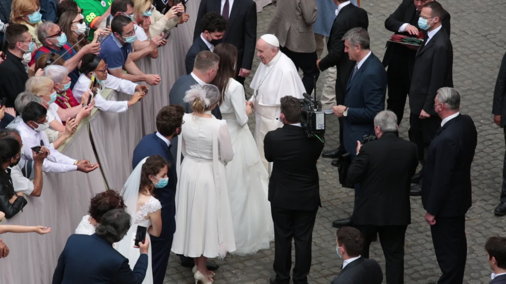 Pope Francis holds his General Weekly Audience