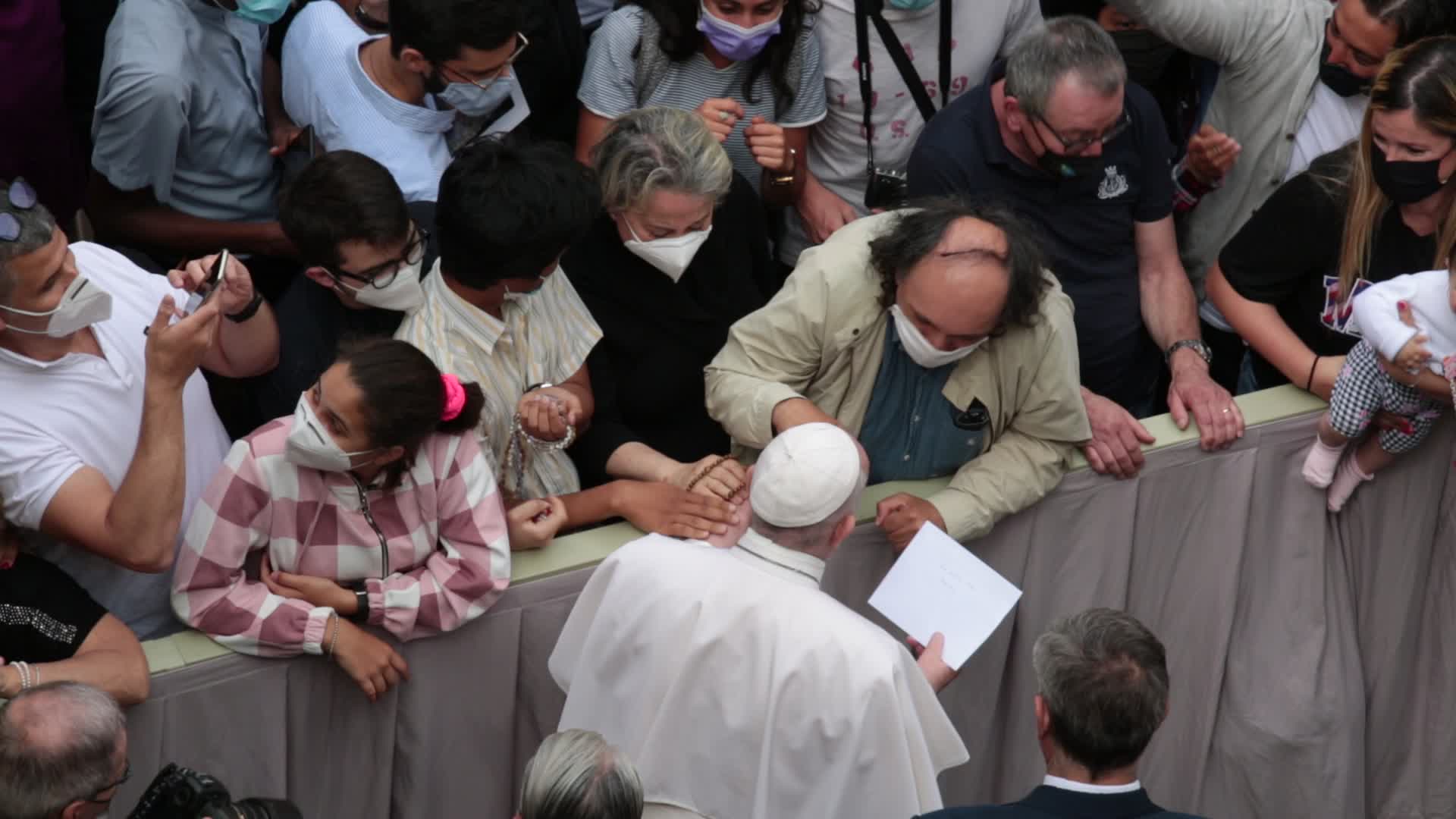 Pope Francis holds his General Weekly Audience