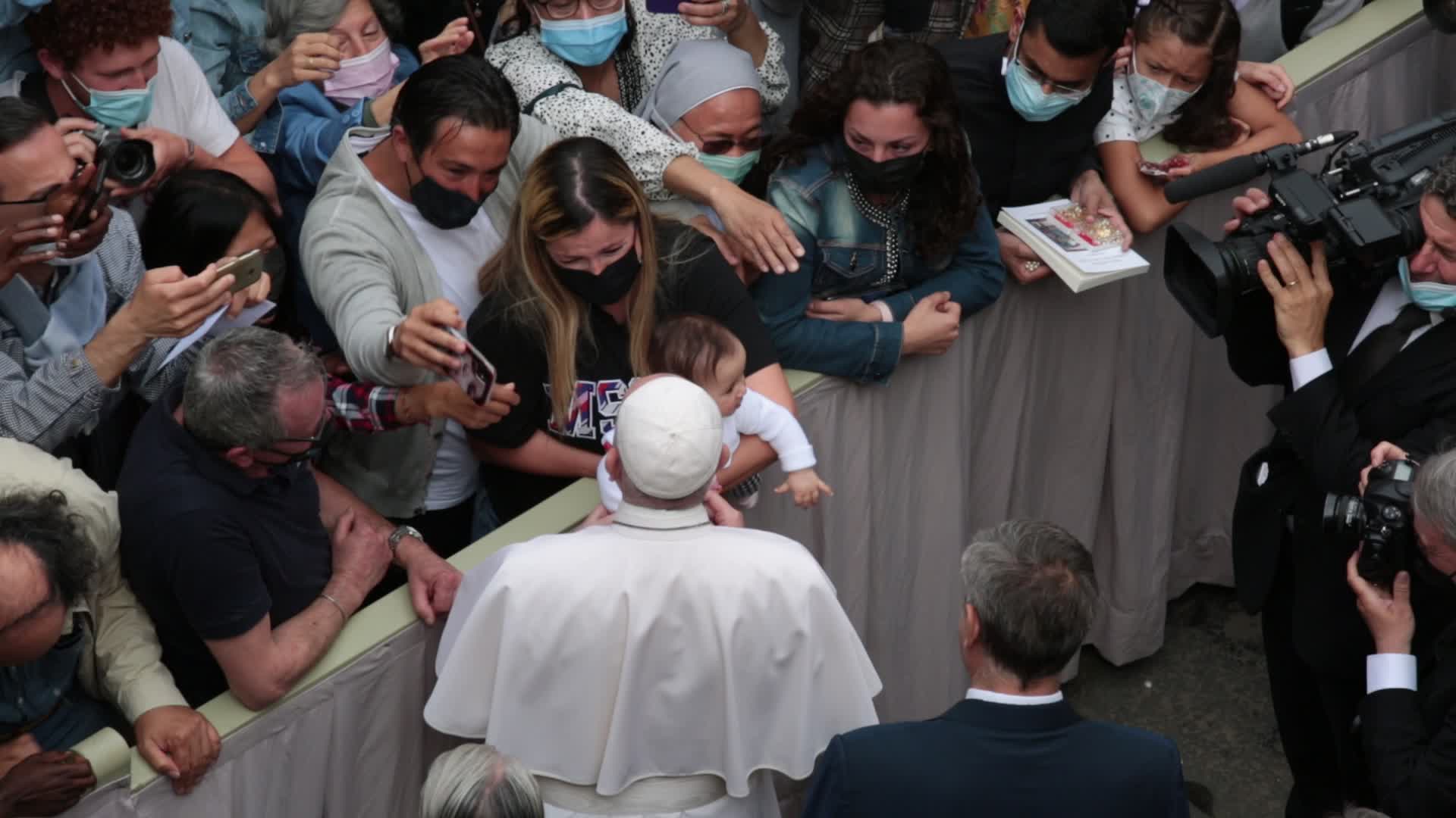 Pope Francis holds his General Weekly Audience