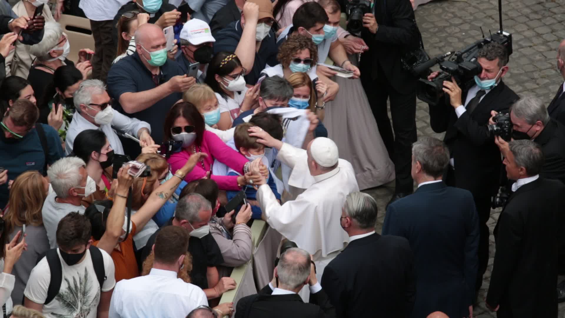 Pope Francis holds his General Weekly Audience