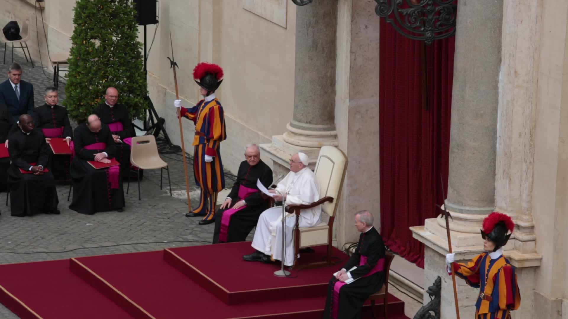 Pope Francis holds his General Weekly Audience