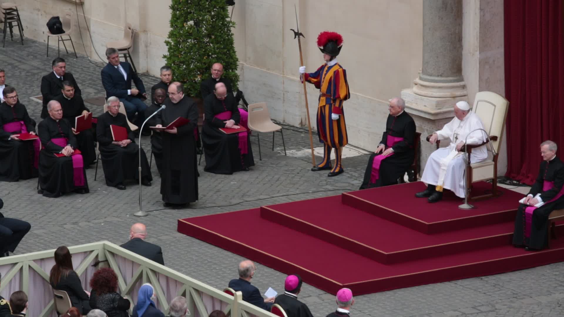 Pope Francis holds his General Weekly Audience