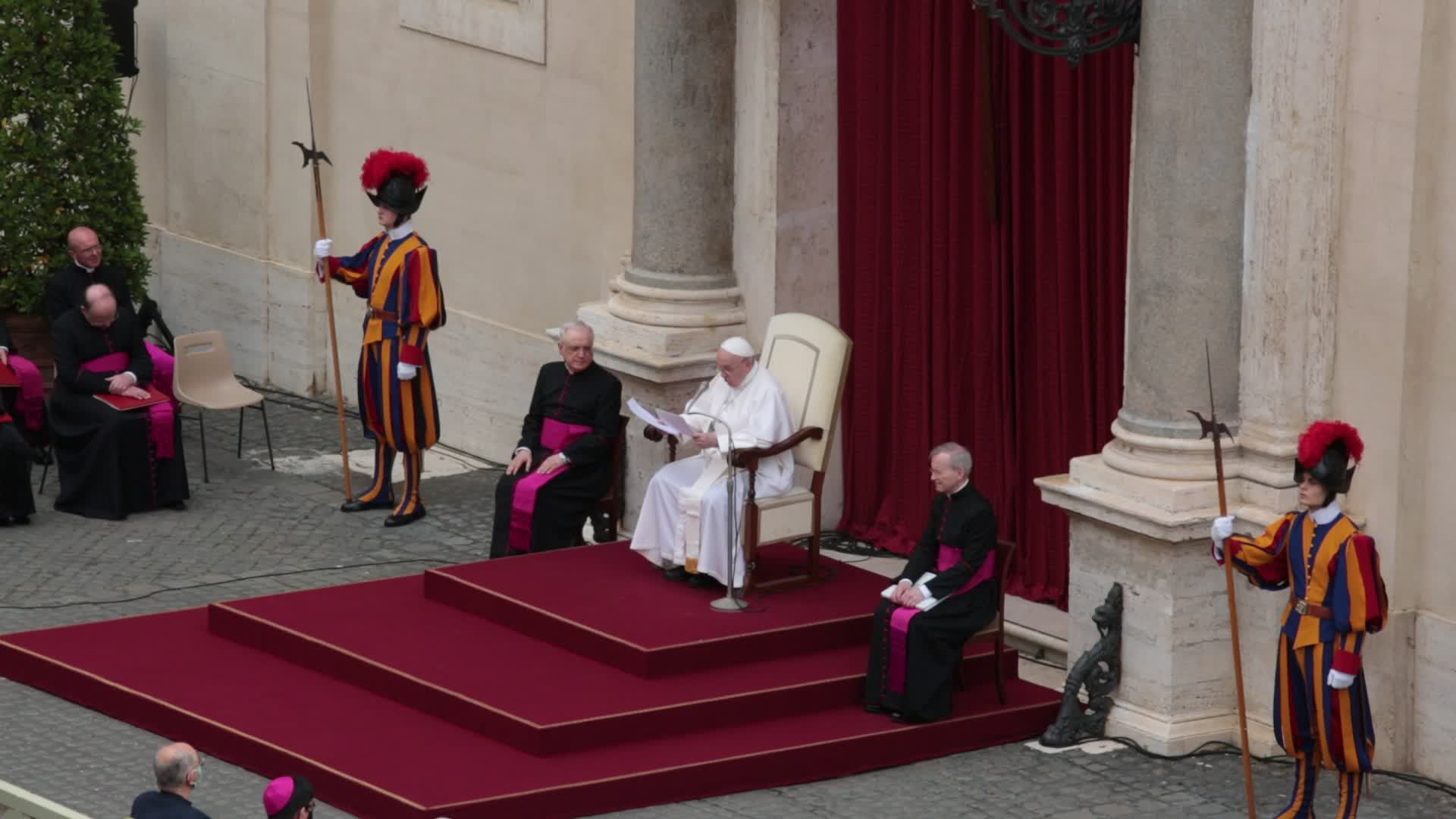 Pope Francis holds his General Weekly Audience