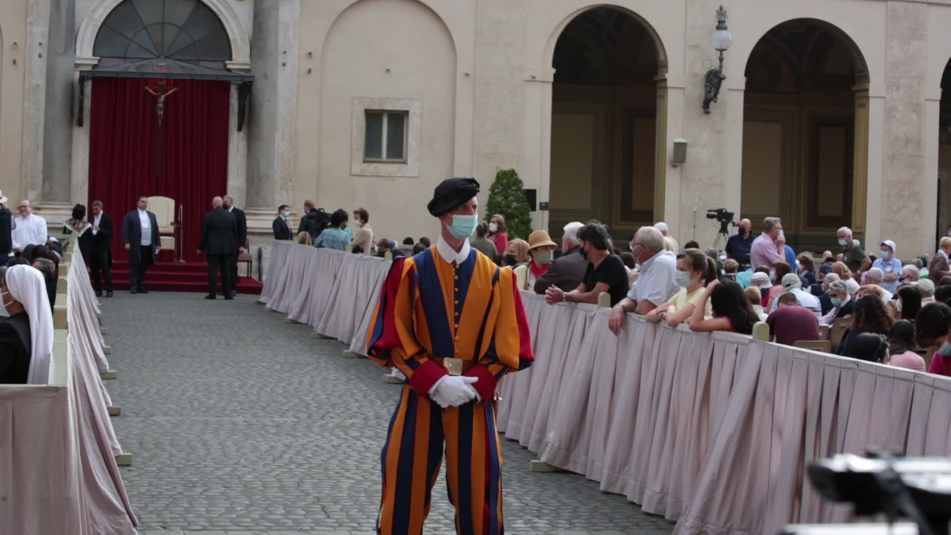 Pope Francis holds his General Weekly Audience
