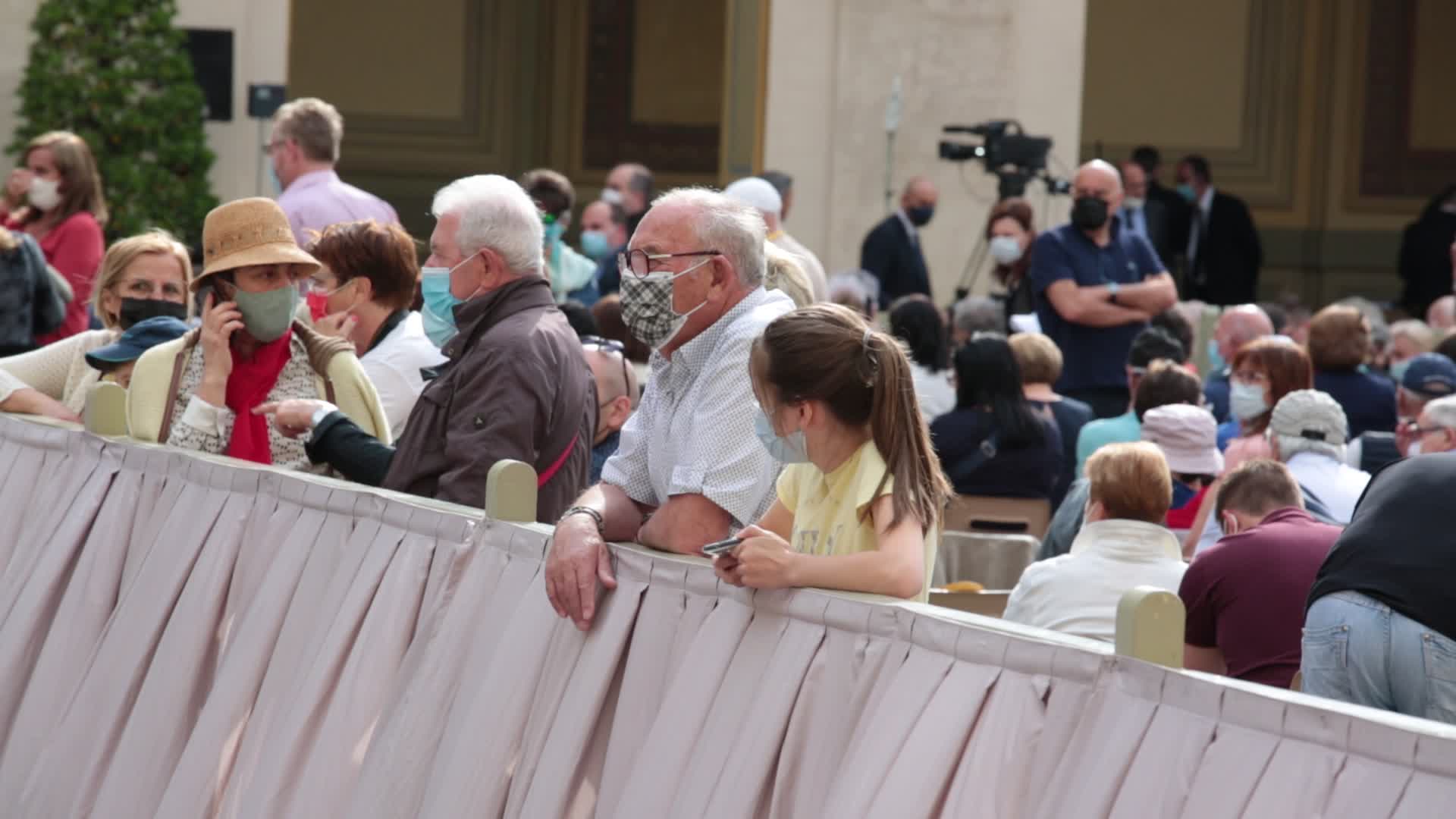 Pope Francis holds his General Weekly Audience