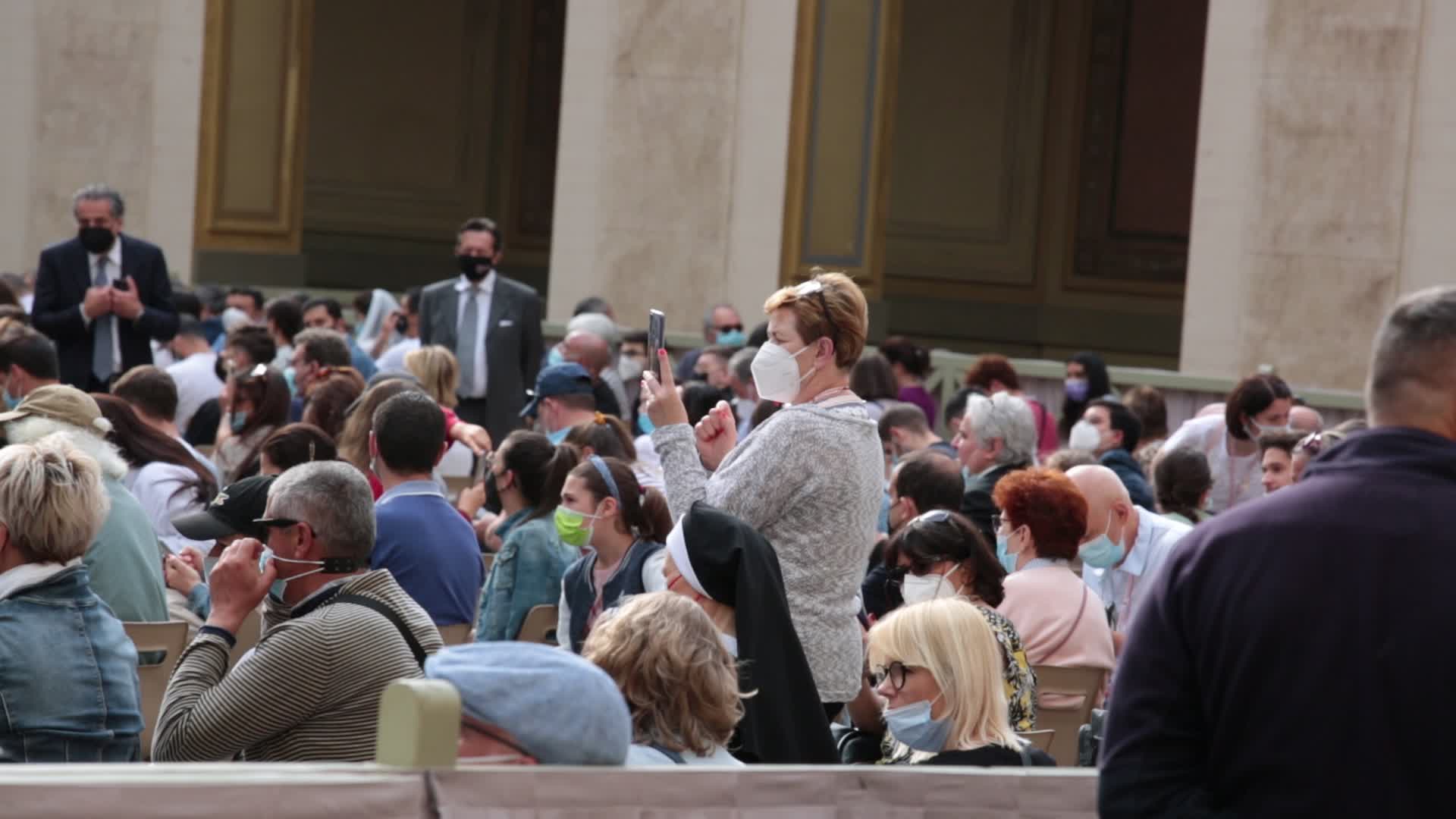 Pope Francis holds his General Weekly Audience