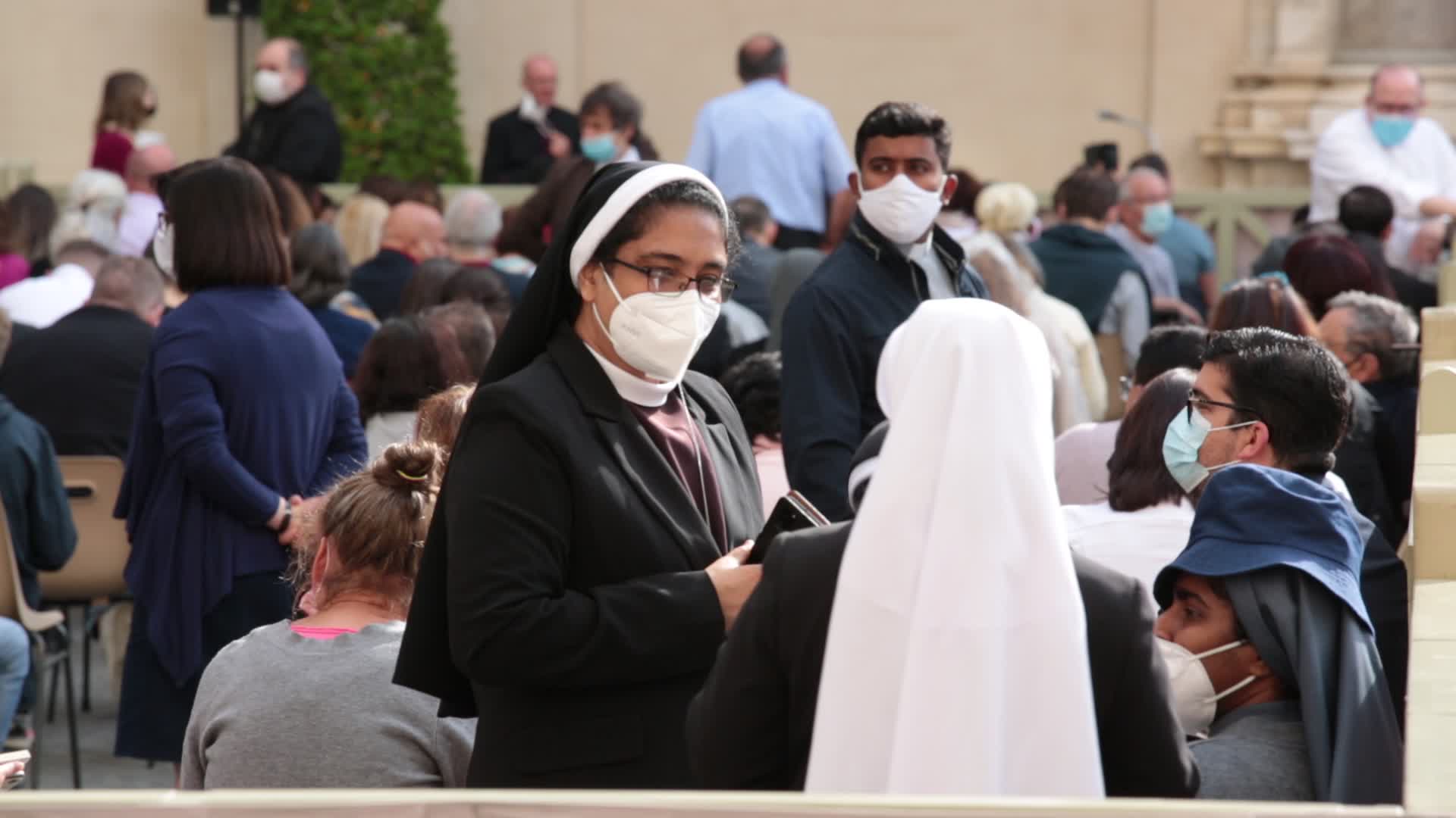 Pope Francis holds his General Weekly Audience