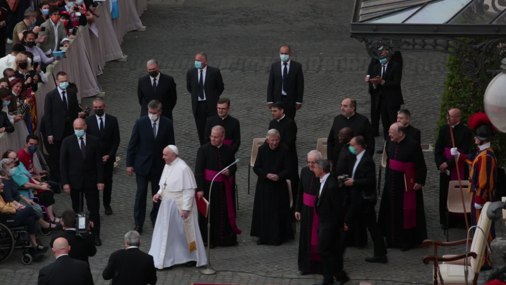 Pope Francis holds his General Weekly Audience