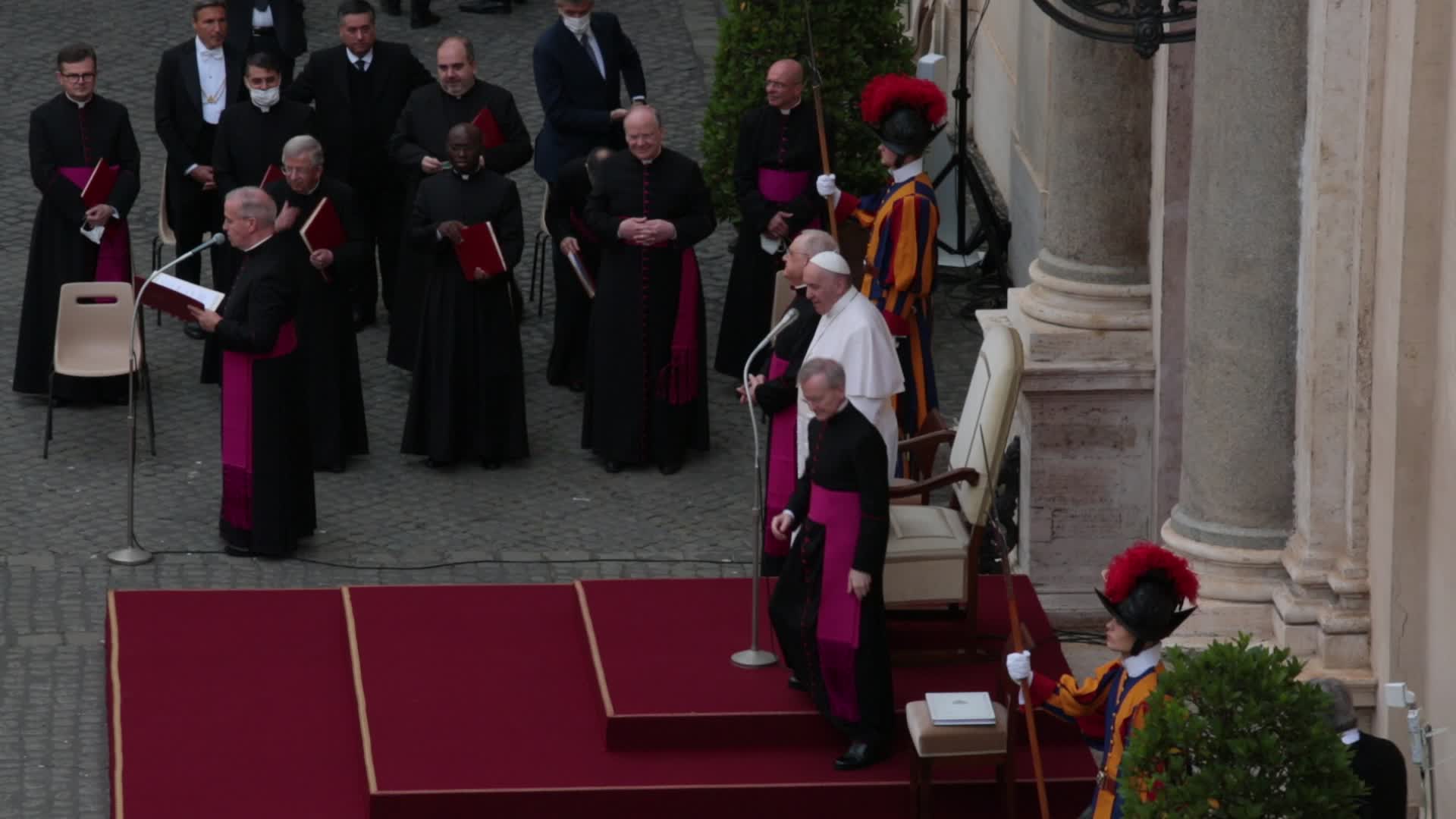 Pope Francis holds his General Weekly Audience