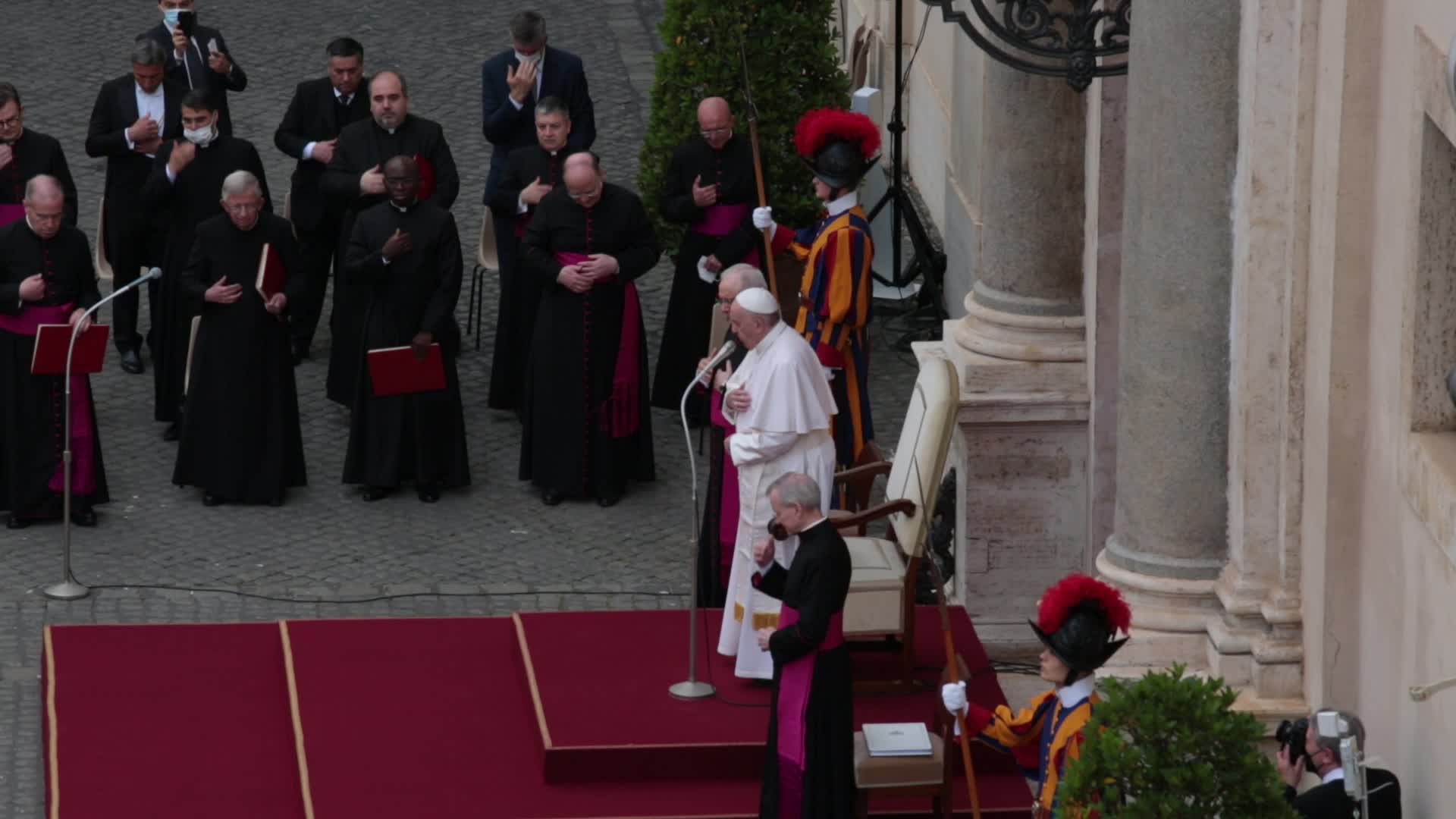 Pope Francis holds his General Weekly Audience