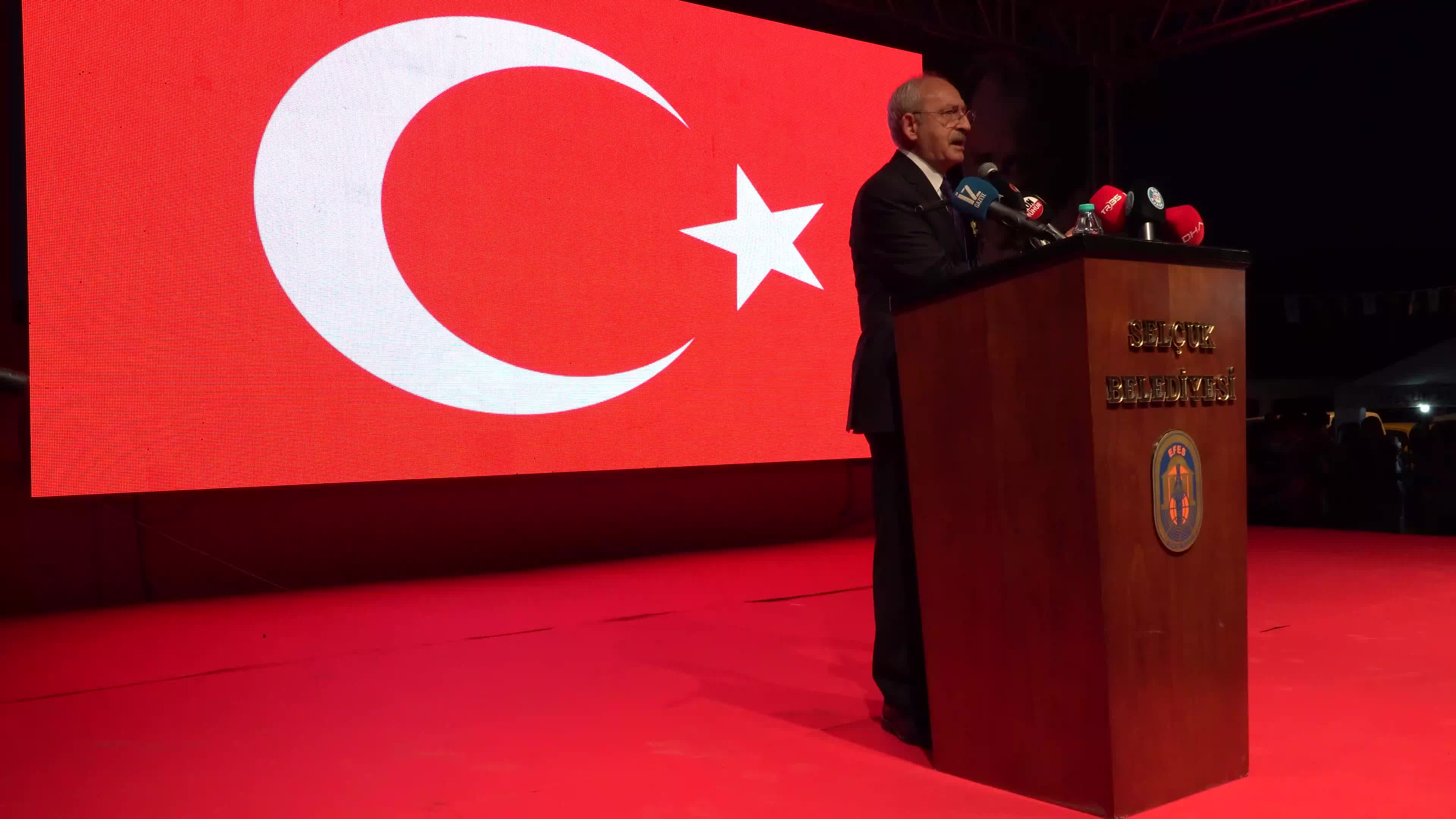 Kemal Kılıcdaroglu, chairman of the main opposition party CHP, has participated and gave a speech in the opening ceremony of the agrotourism project