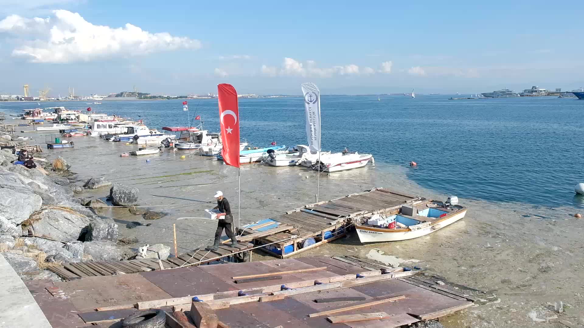 Sea snot continues to expand in Marmara Sea