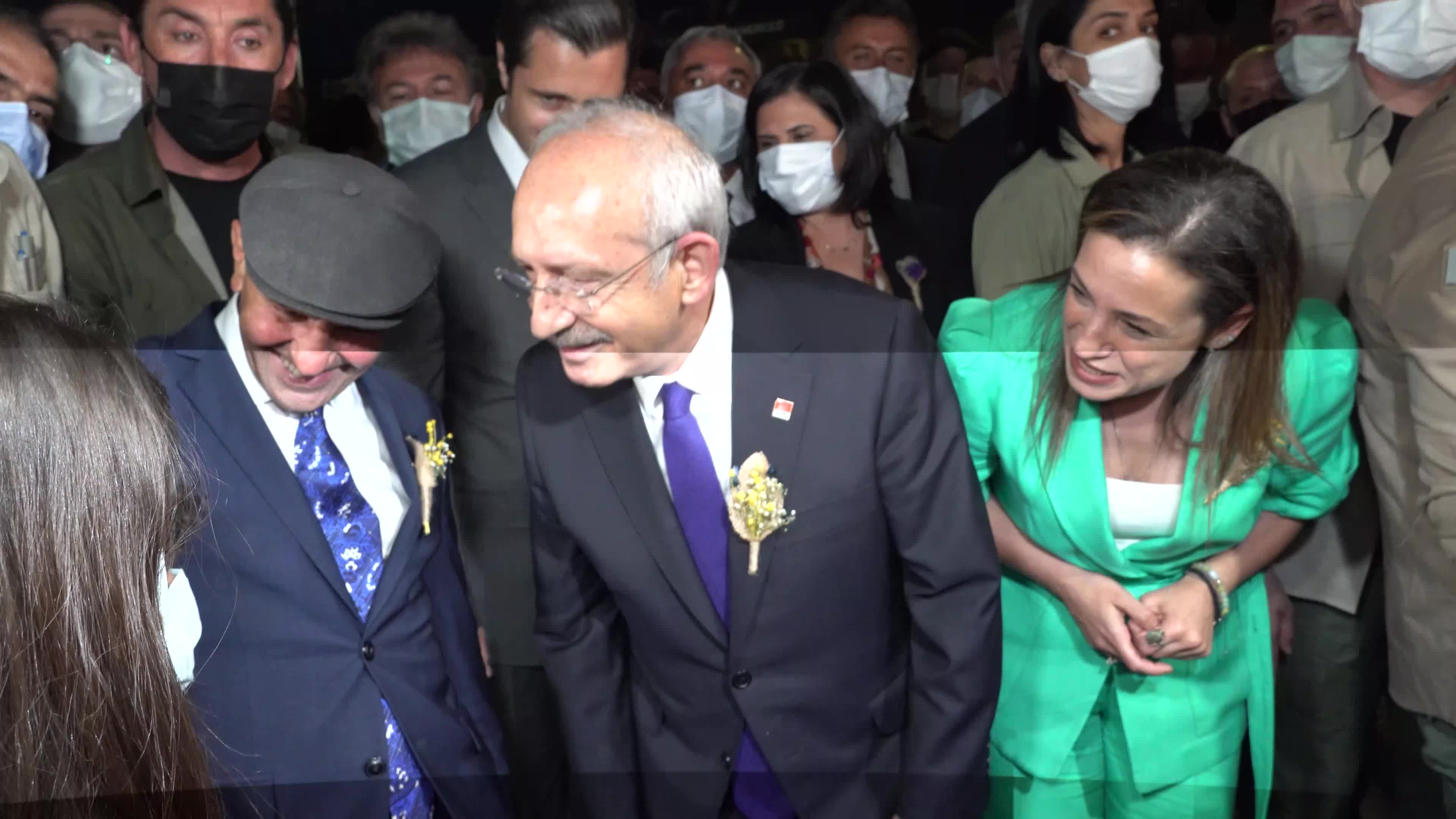 Kemal Kılıcdaroglu, chairman of the main opposition party CHP, has participated and gave a speech in the opening ceremony of the agrotourism project