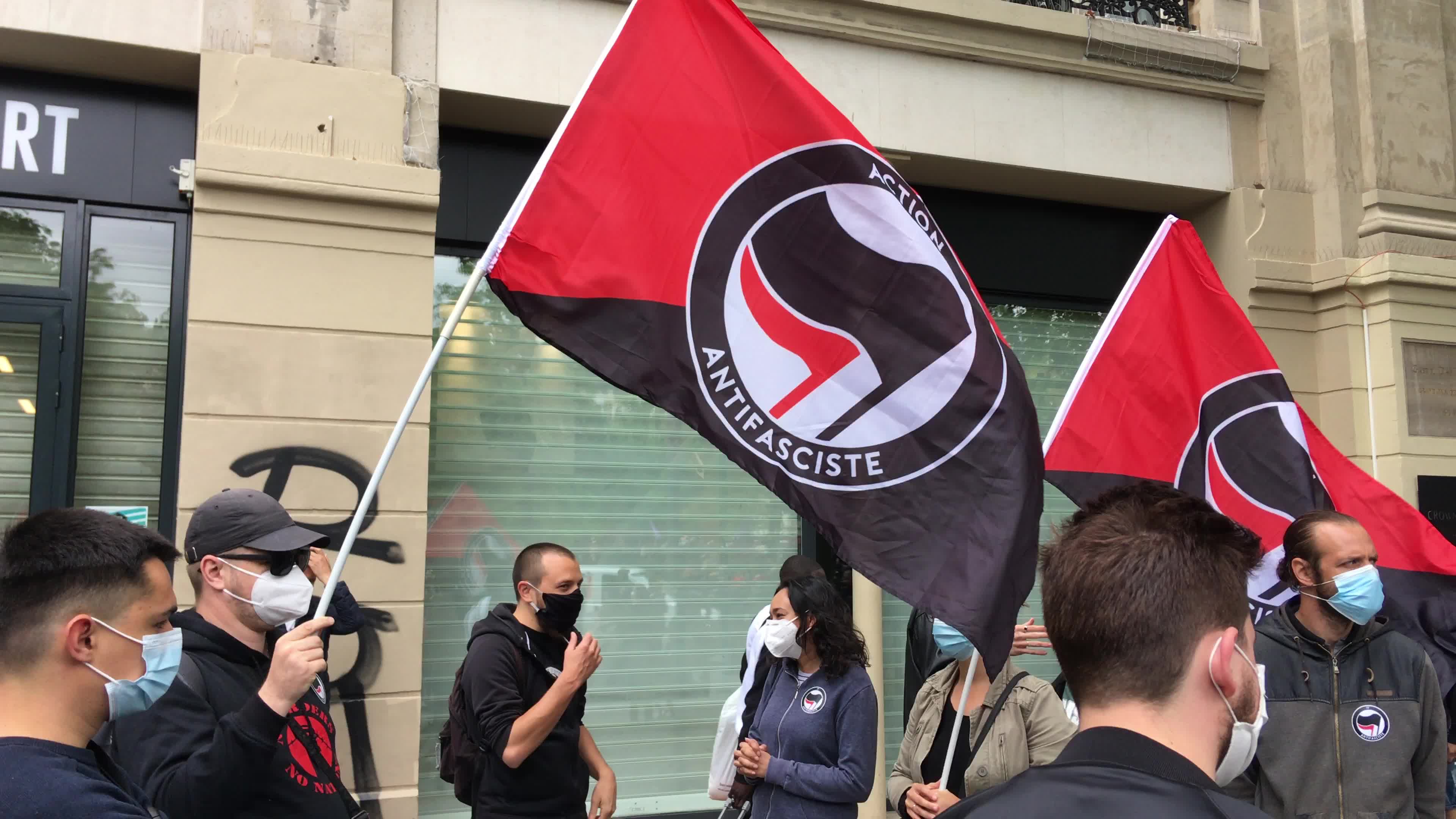 Anti-fascist Demonstration In Tribute To Clement Meric