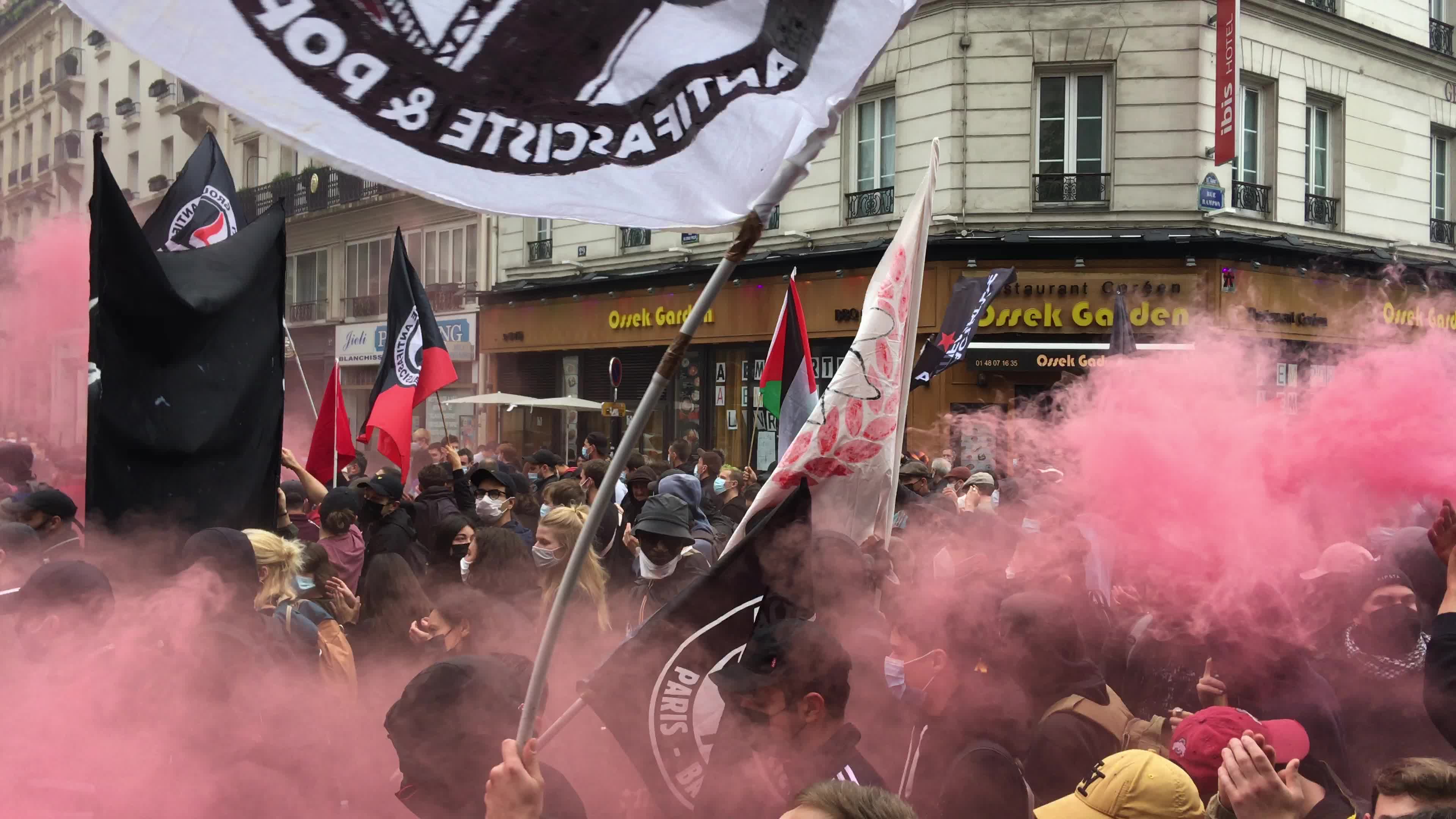 Anti-fascist Demonstration In Tribute To Clement Meric