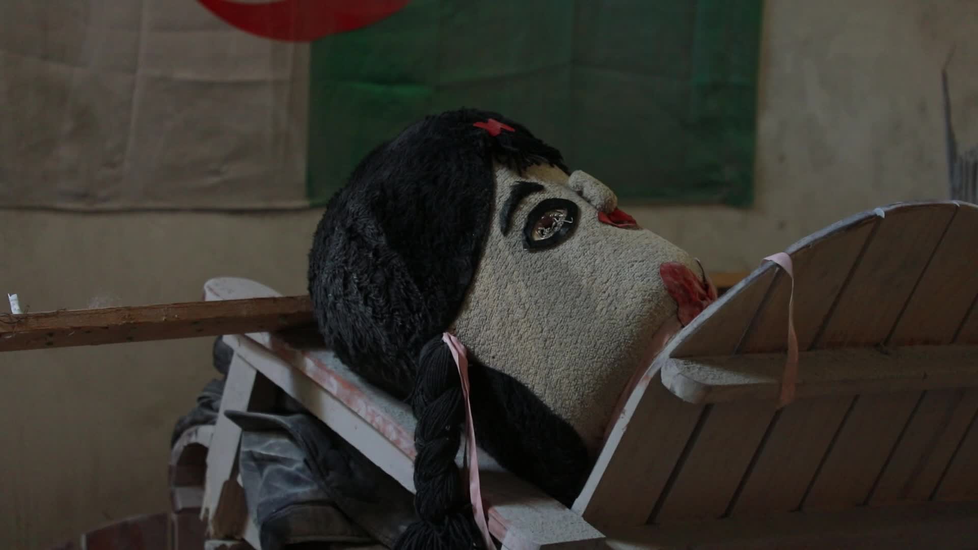 Puppetters pick up the pieces of destroyed theatre in Gaza